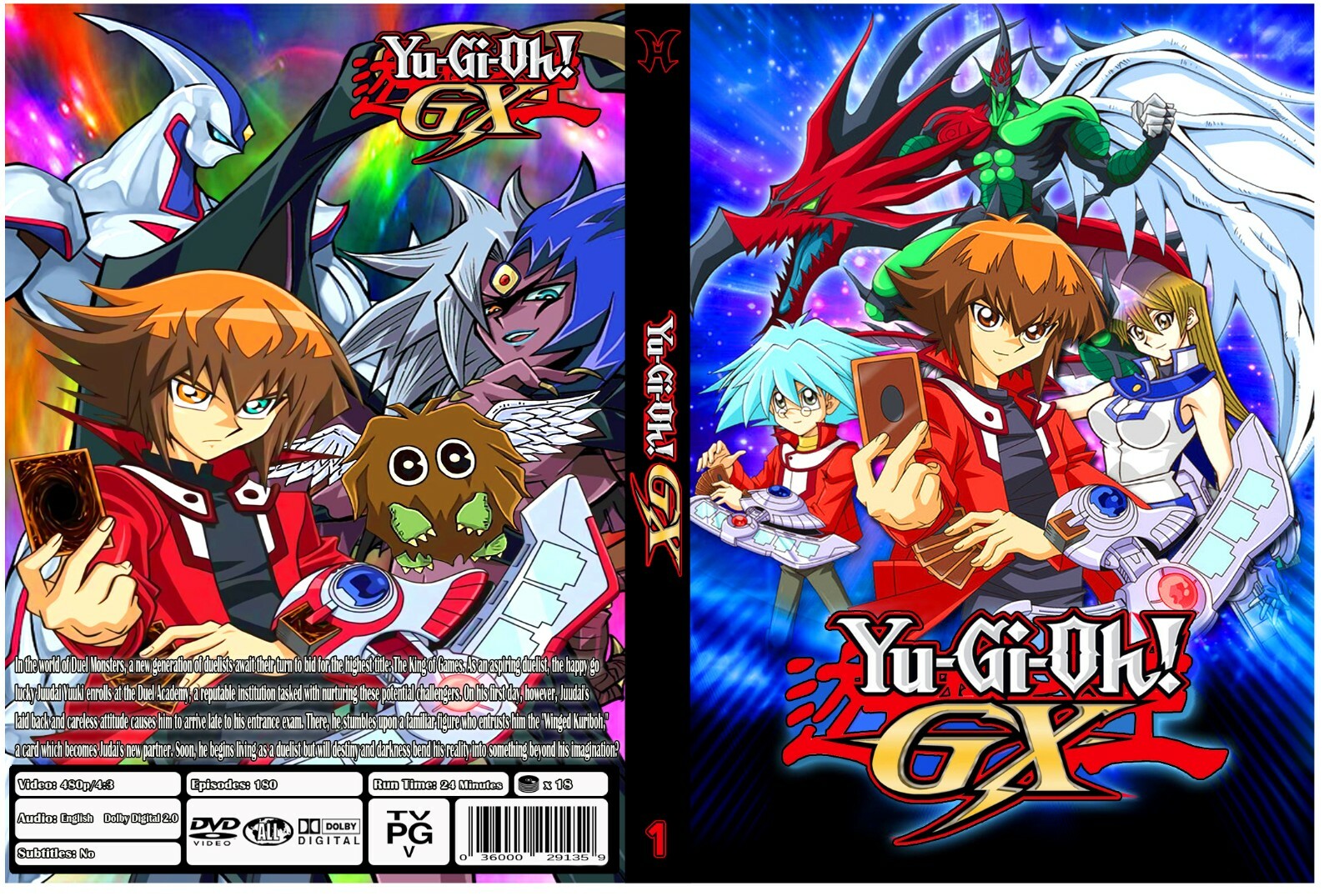 Yu-Gi-Oh GX Complete Series 180 Episodes English Dubbed Yu-Gi-Oh GX Complete Series 180 Episodes English Dubbed