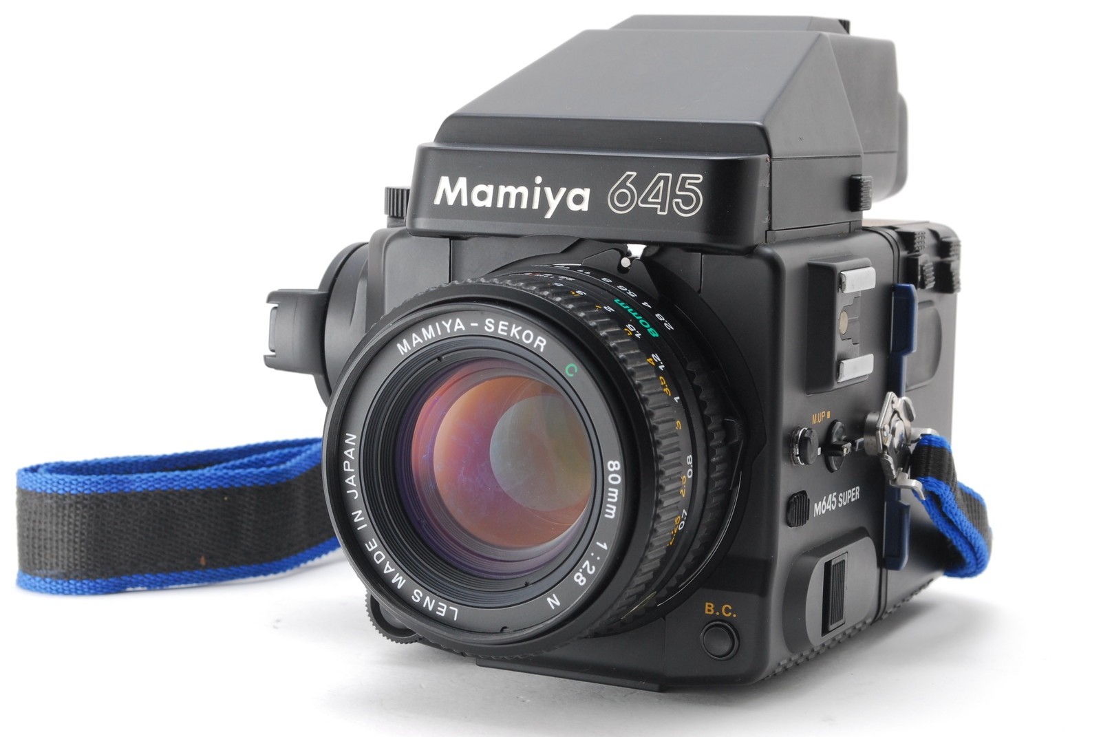 Read[NEAR MINT] Mamiya 645 Super Film Camera Sekor C 80mm f2.8 N Lens From Japan