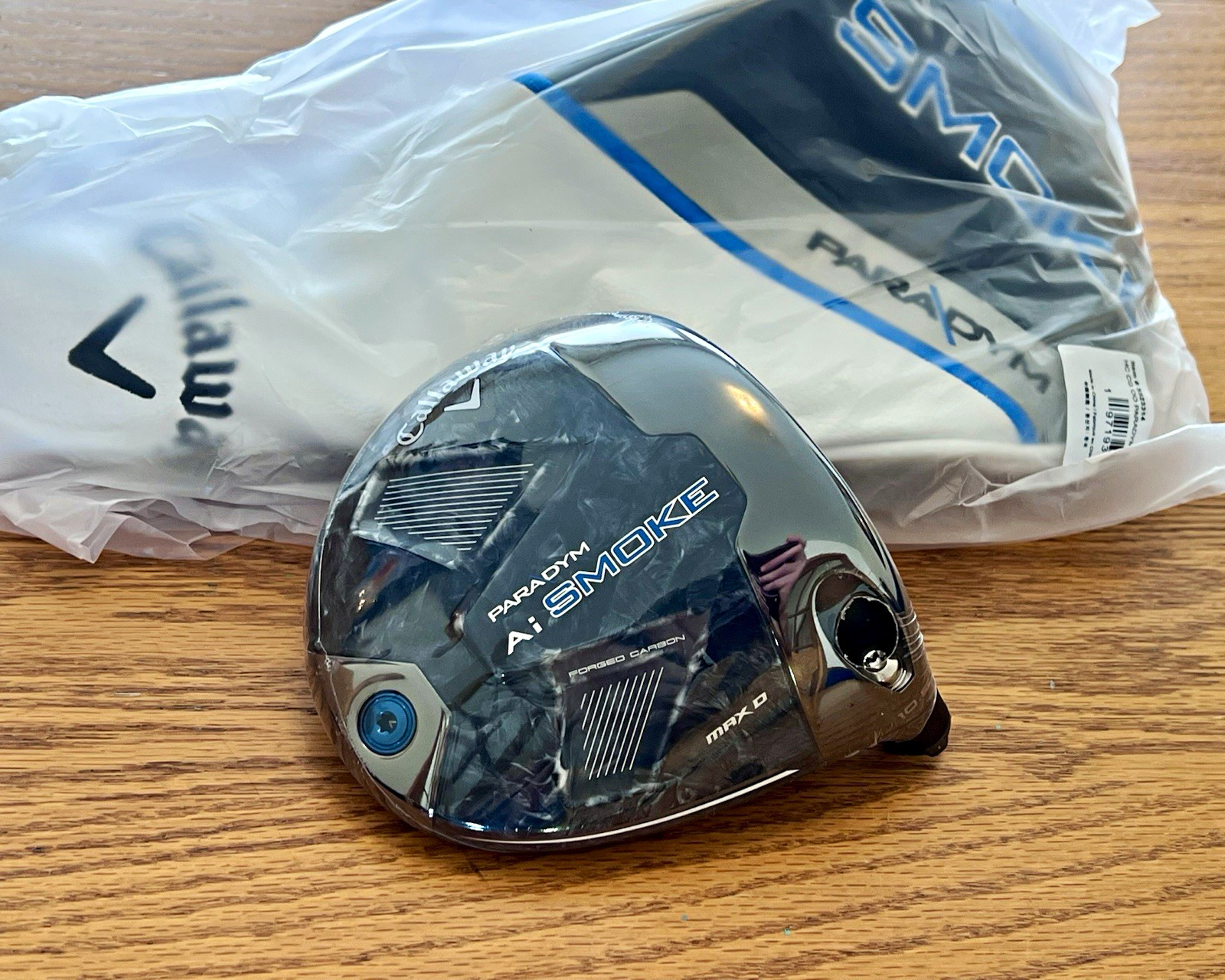 Callaway Paradym Ai Smoke MAX D Driver Head 10.5° w/ Head Cover Right Handed Callaway Paradym Ai Smoke MAX D Driver Head 10.5° w/ Head Cover Right Handed