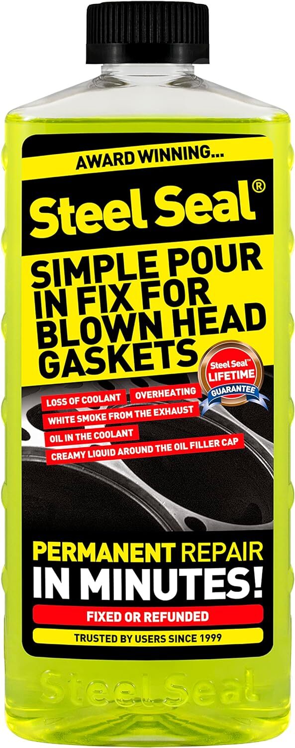 Steel Seal Head Gasket Sealer Permanent Repair For 4 Cylinder Engines