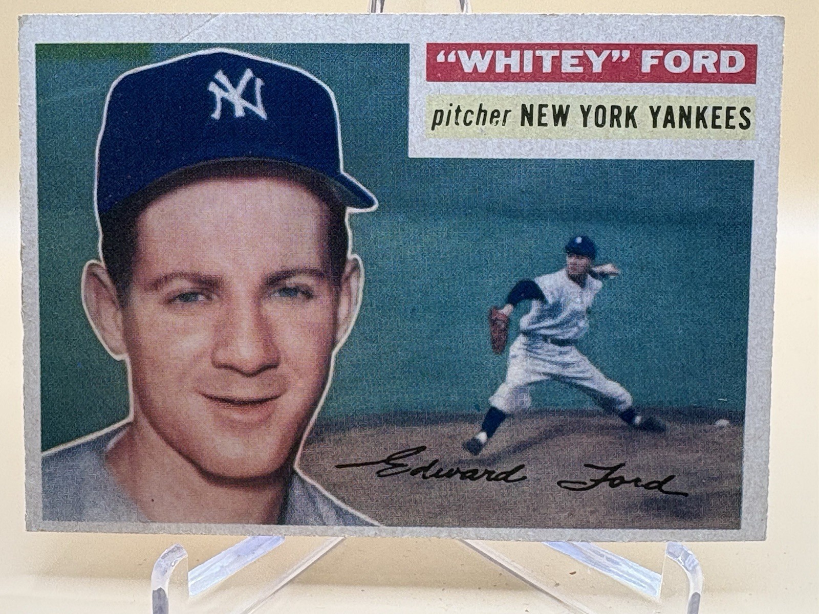 1956 Topps - Whitey Ford #240
