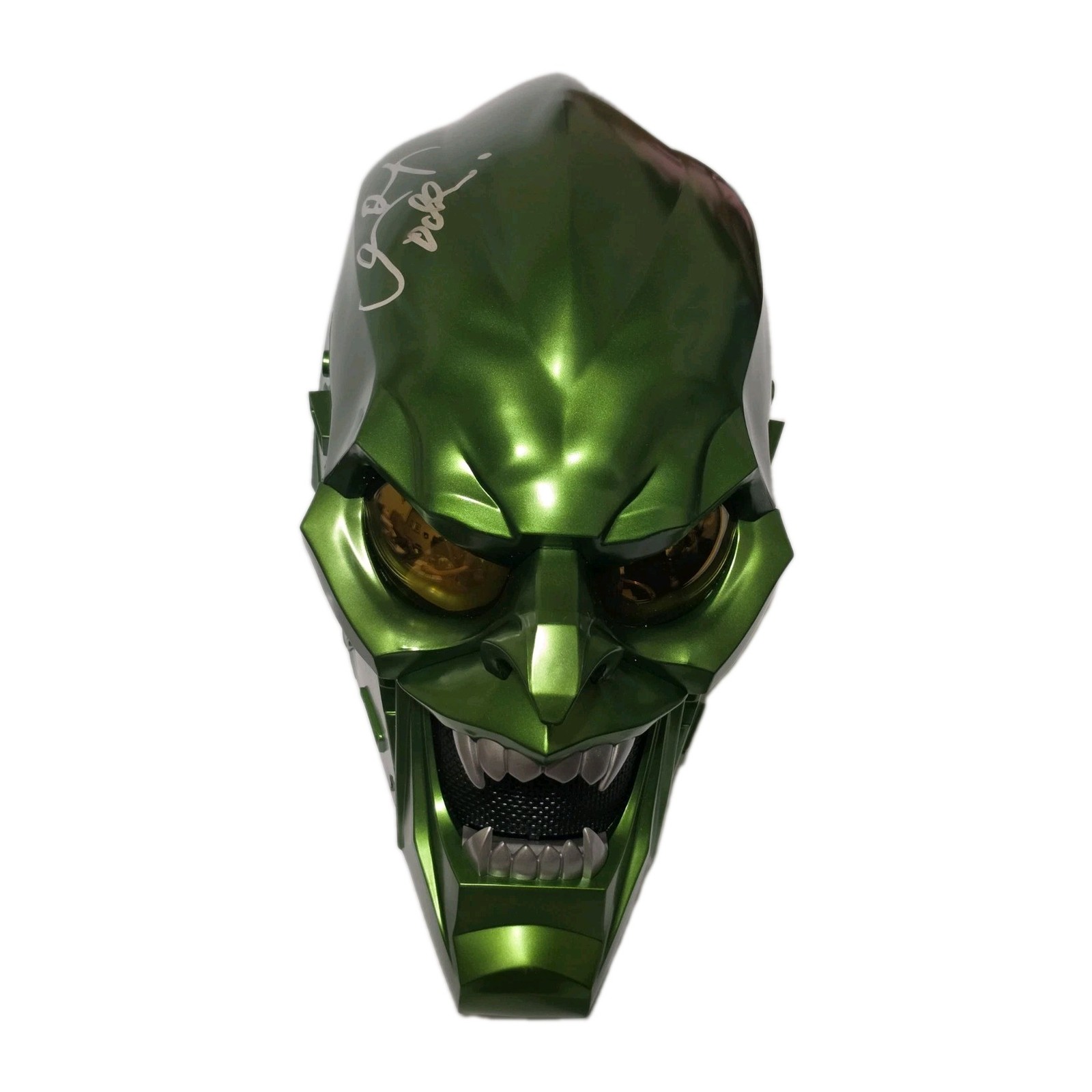 Willem Dafoe Signed Green Goblin Marvel Legends Helmet SWAU Authenticated RARE