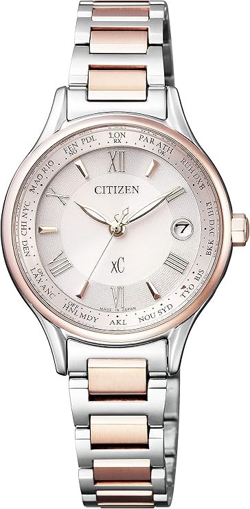 Citizen xC EC1165-51W Eco-Drive Titanium Sakura Pink Radio Controlled Watch New