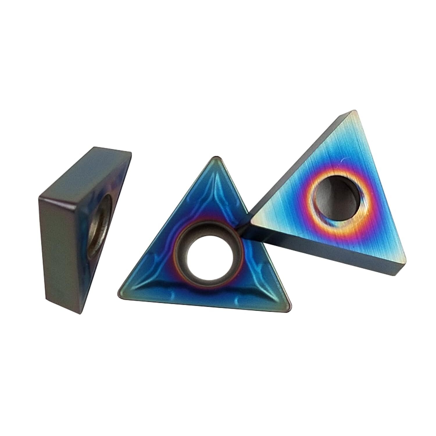 10pcs TCMT21.51 TCMT110204 Carbide Inserts Nano-Blue Coating Insert is Suitable