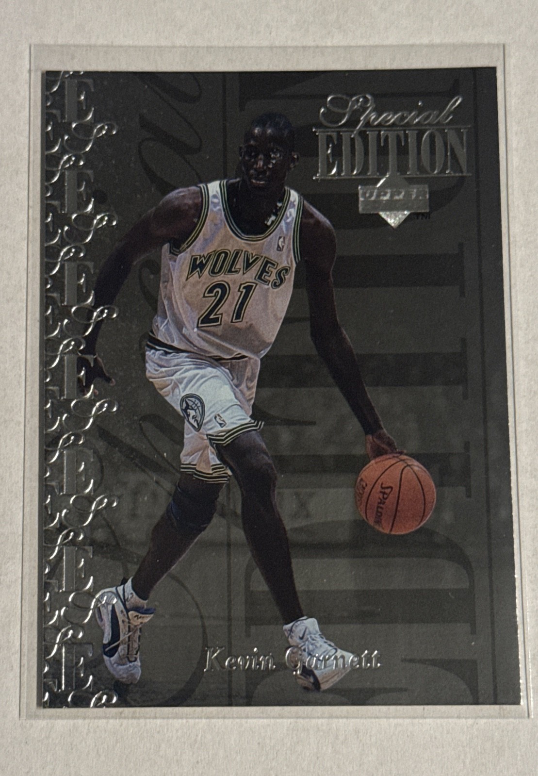 1995-96 Upper Deck - Special Edition Kevin Garnett #SE136 (RC) read