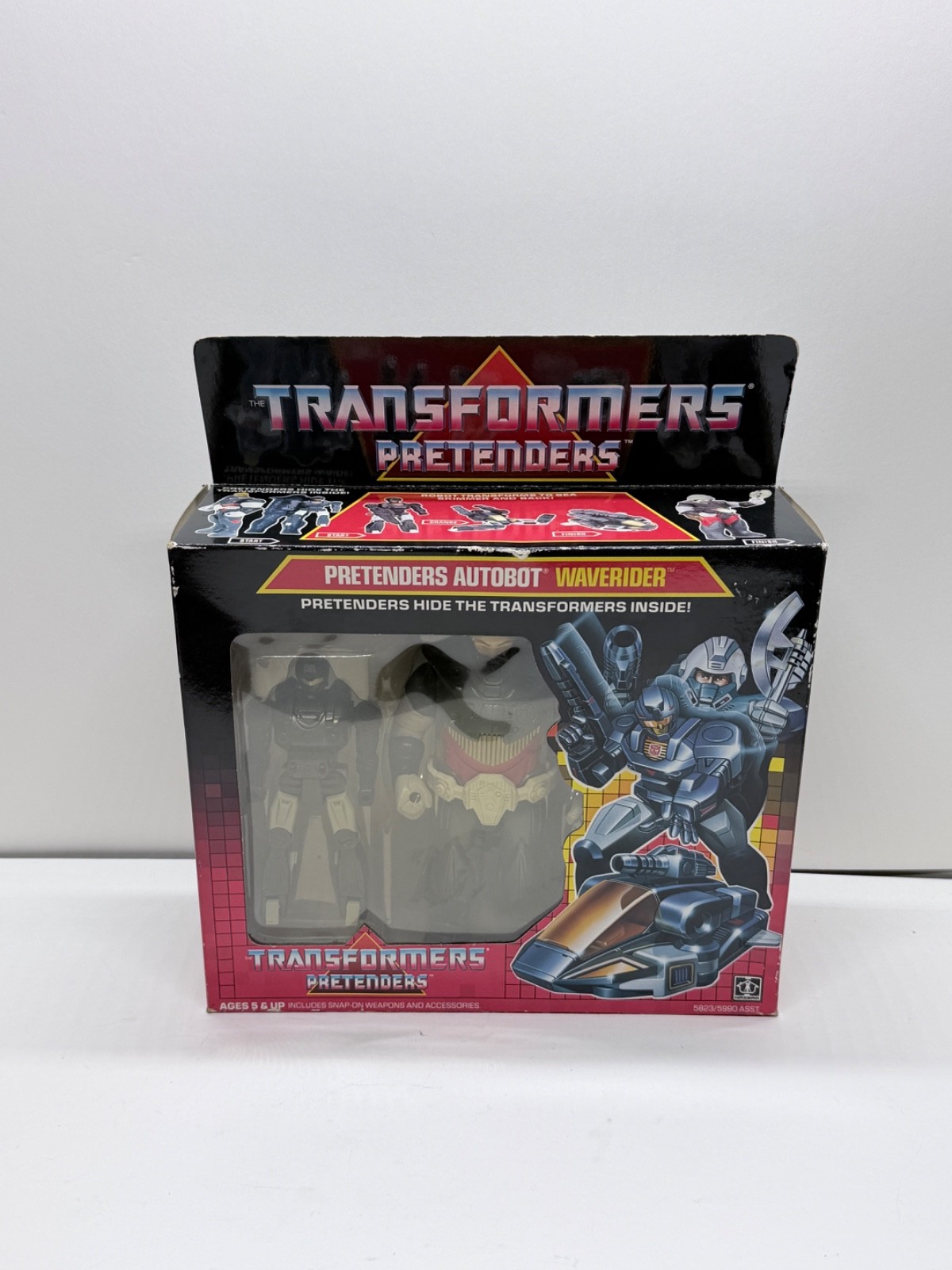 Transformers G1 WAVERIDER AFA MISB Pretenders MIB MOSC MOSC Sealed Vintage Transformers G1 WAVERIDER AFA MISB Pretenders MIB MOSC MOSC Sealed Vintage