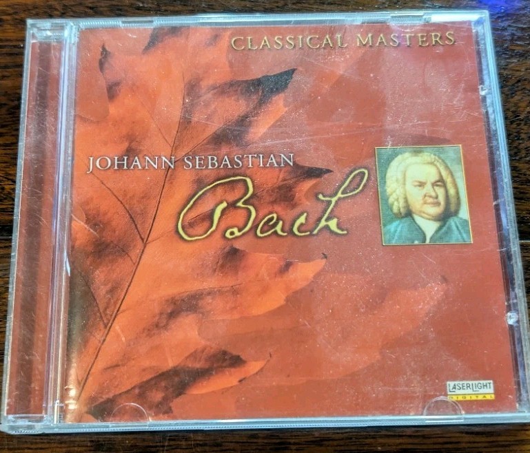 Classical Masters Johann Sebastian Bach CD Laserlight Baroque Concerto 1999