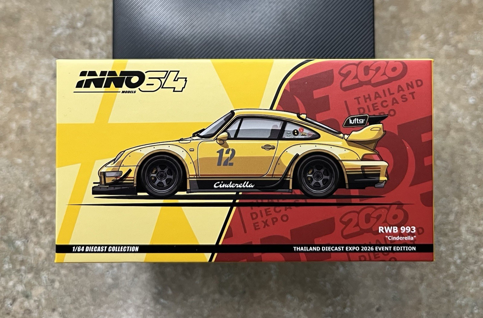 Inno64 Yellow Cinderella Porsche RWB 993 TDE 2026 Event Edition Exclusive
