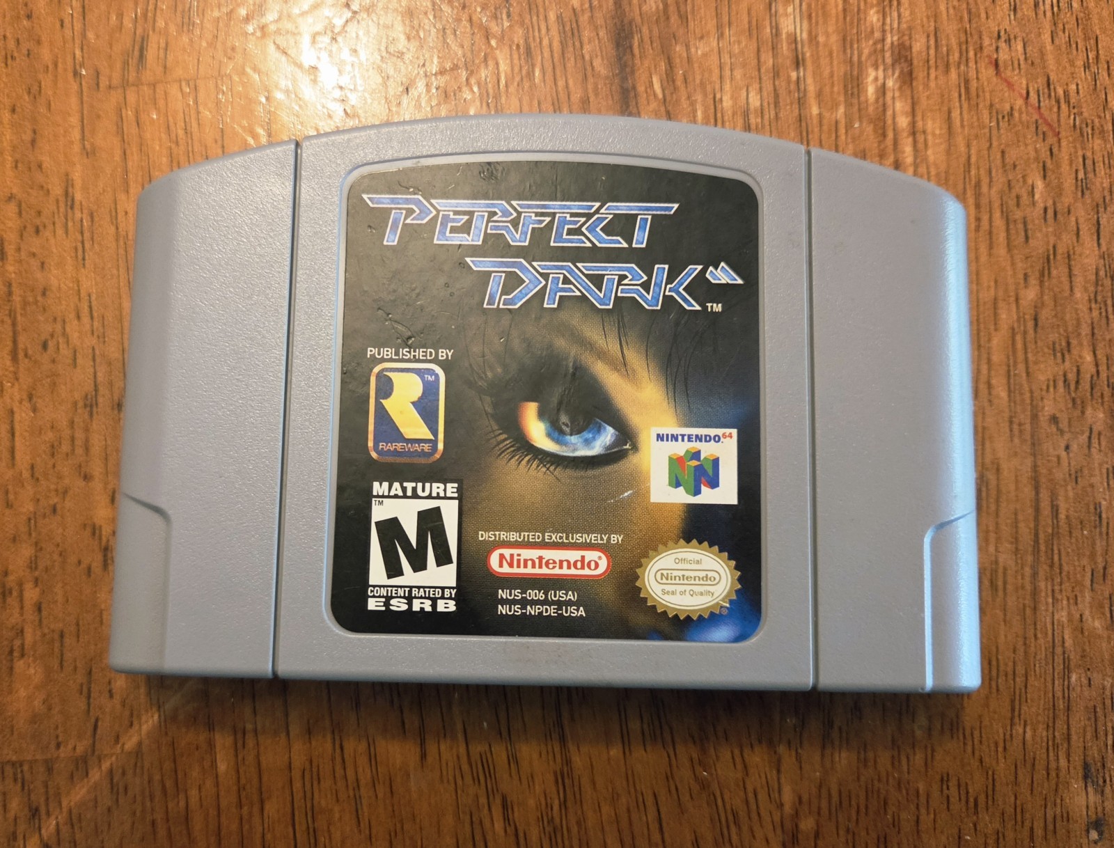 Nintendo Perfect Dark Nintendo 64 N64 Shooter Multiplayer Cartridge Authentic