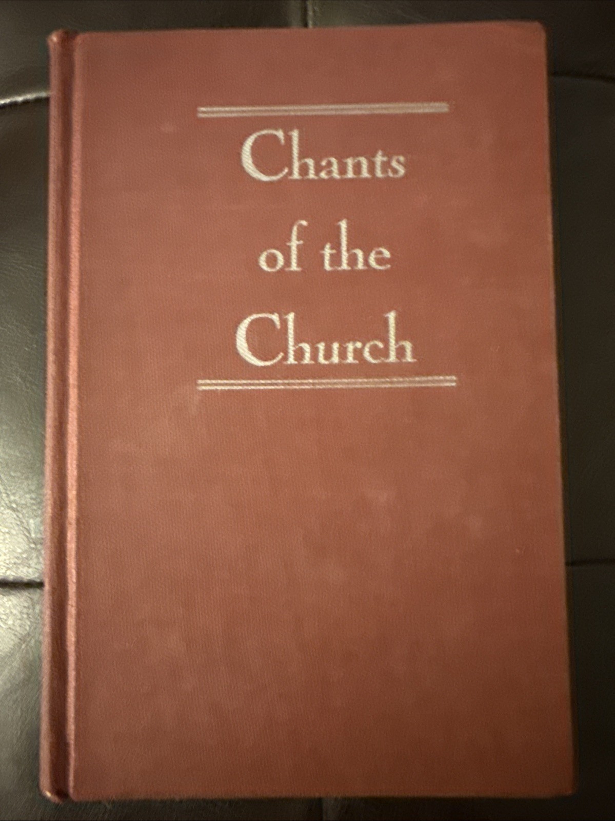 1953 Chants of the Church Monks of Solesmes Gregorian Chant Catholic Hardcover