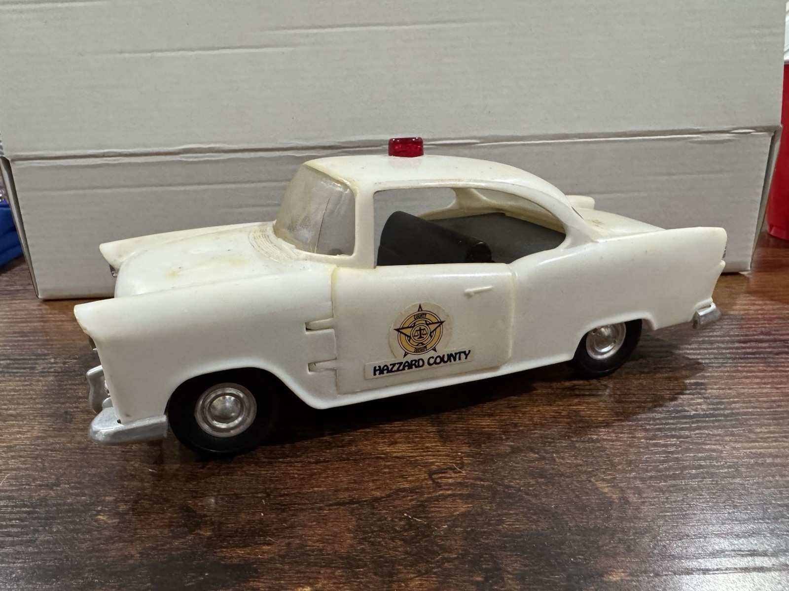 RARE Vintage 1976 Mego Dukes of Hazzard Sheriff Police Chase Car 55 Chevy RARE Vintage 1976 Mego Dukes of Hazzard Sheriff Police Chase Car 55 Chevy