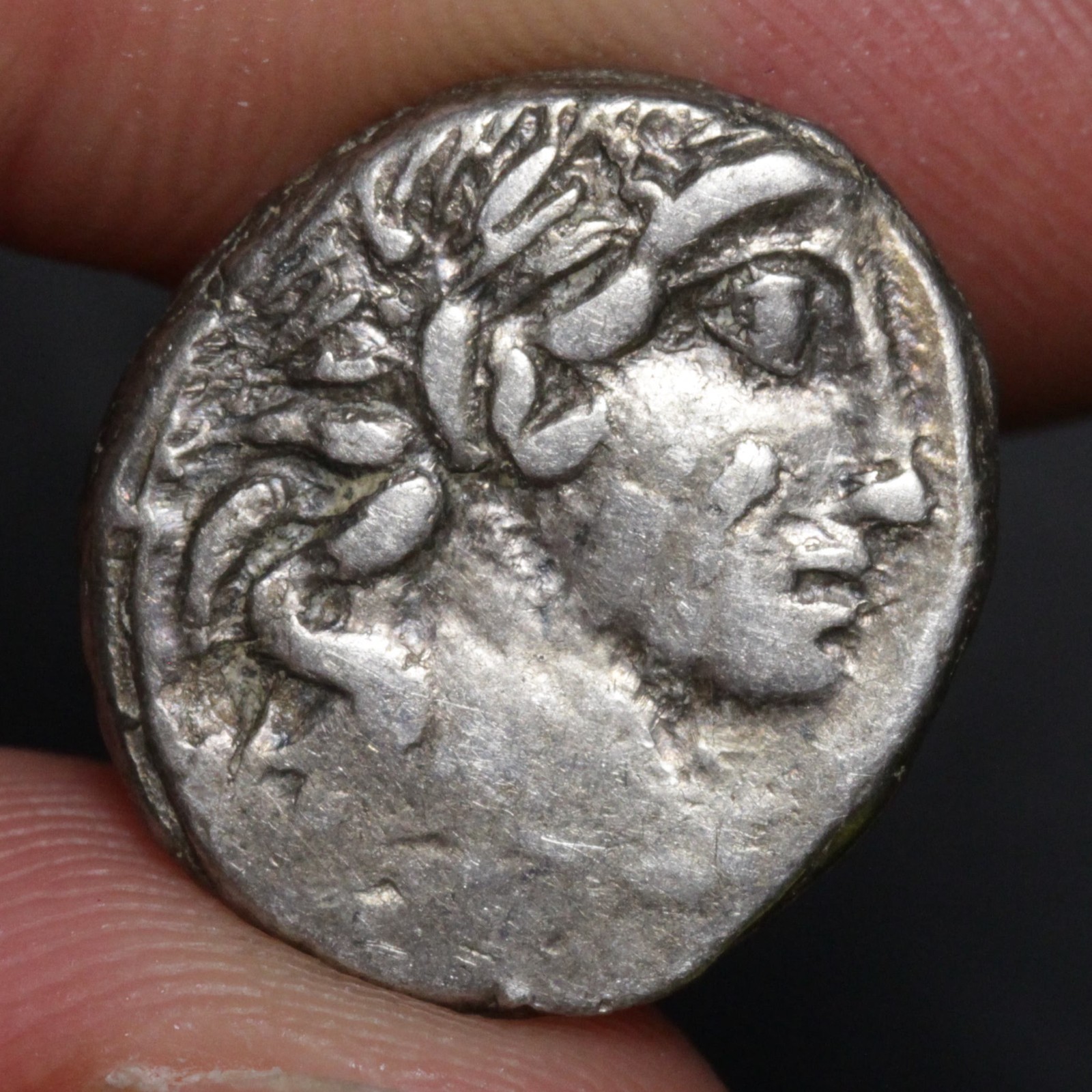 Apollo God of the Sun Denarius 90BC Ancient Roman Republic Silver Coin Pansa