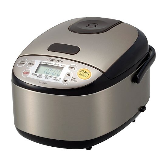Zojirushi NS-LHC05 3 Cup Micom GABA Rice Cooker & Warmer 450W Brown
