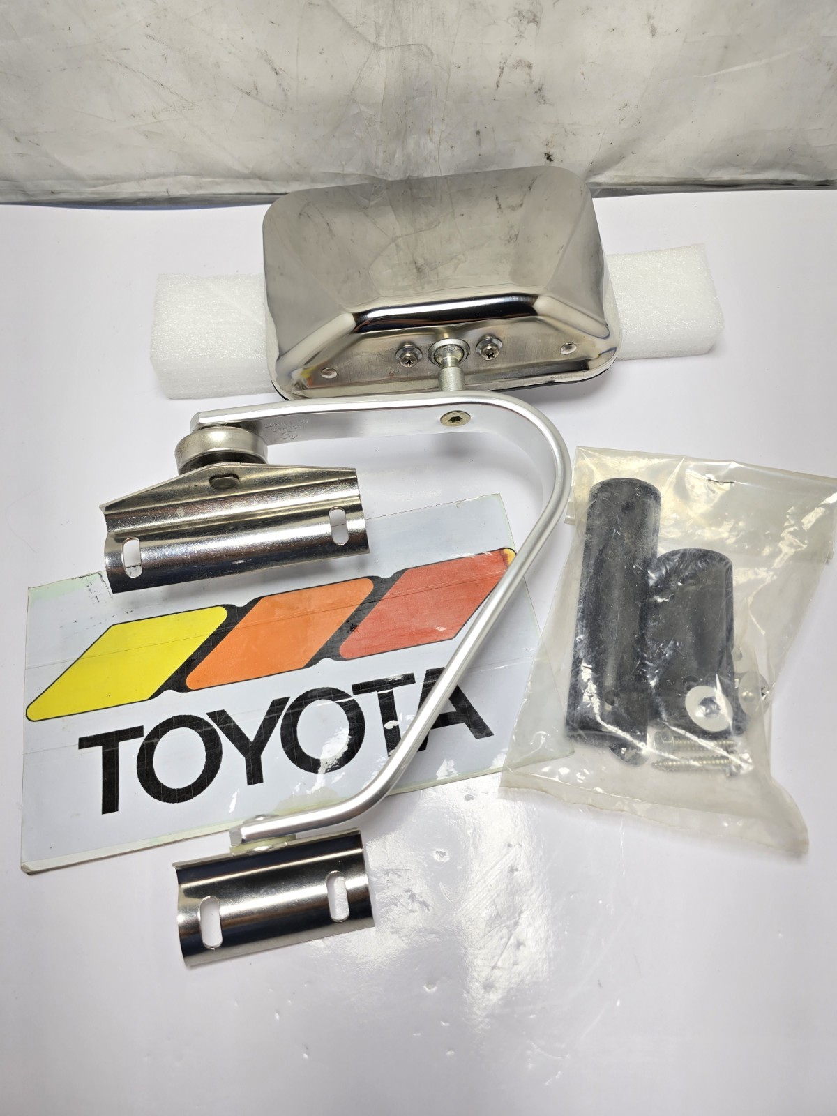 🟣QTY.1 NOS 1979-1983  Toyota Pickup SR5 Door Convex MIRROR Assembly 5