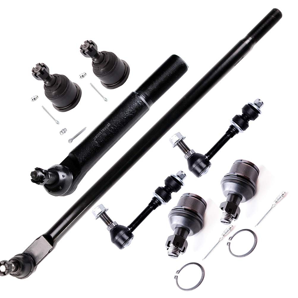 8pcs Front Tie Rod Kit fit 2006-2008 for Dodge Ram 1500