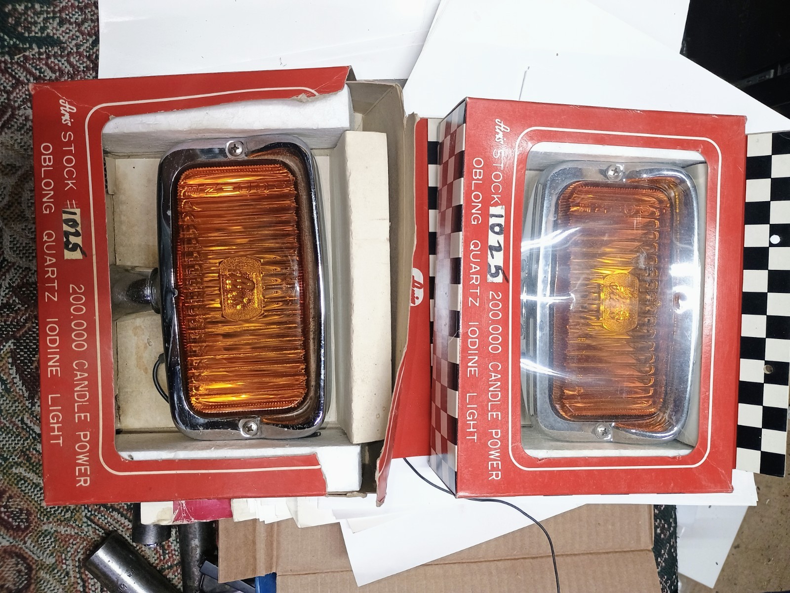 Vintage Aris #25 Oblong Quartz Iodine Lights