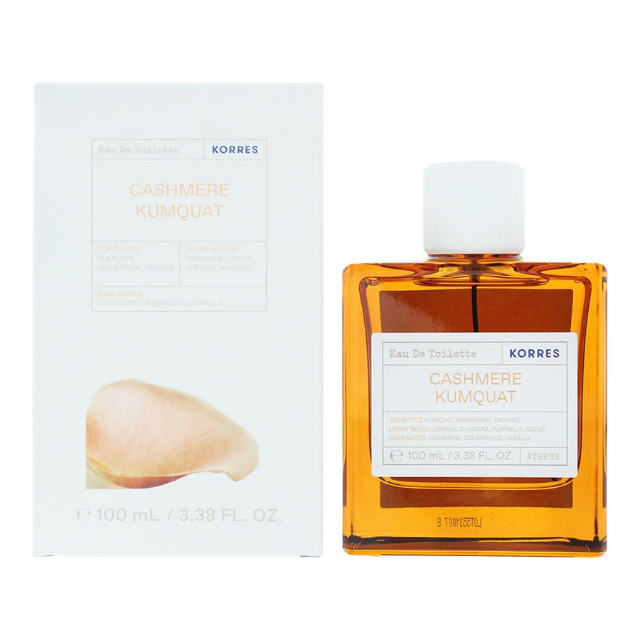Korres Unisex Cashmere Kumquat EDT Spray 3.38 oz Fragrances 5203069128349
