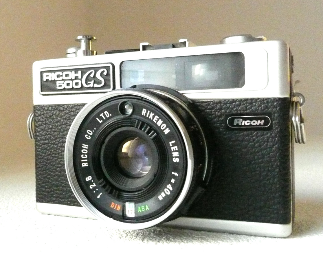 ▶️[Exc+5 / Tested] Ricoh 500 GS 40㎜ f/2.8 Film Camera Exposure Meter OK JAPAN