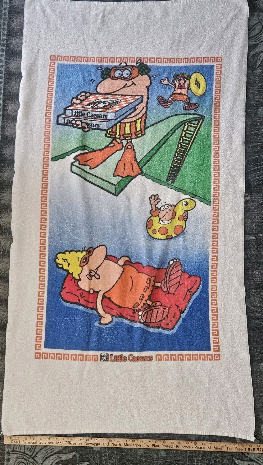 Little Caesars Beach Towel 61 Little Caesars Beach Towel 61