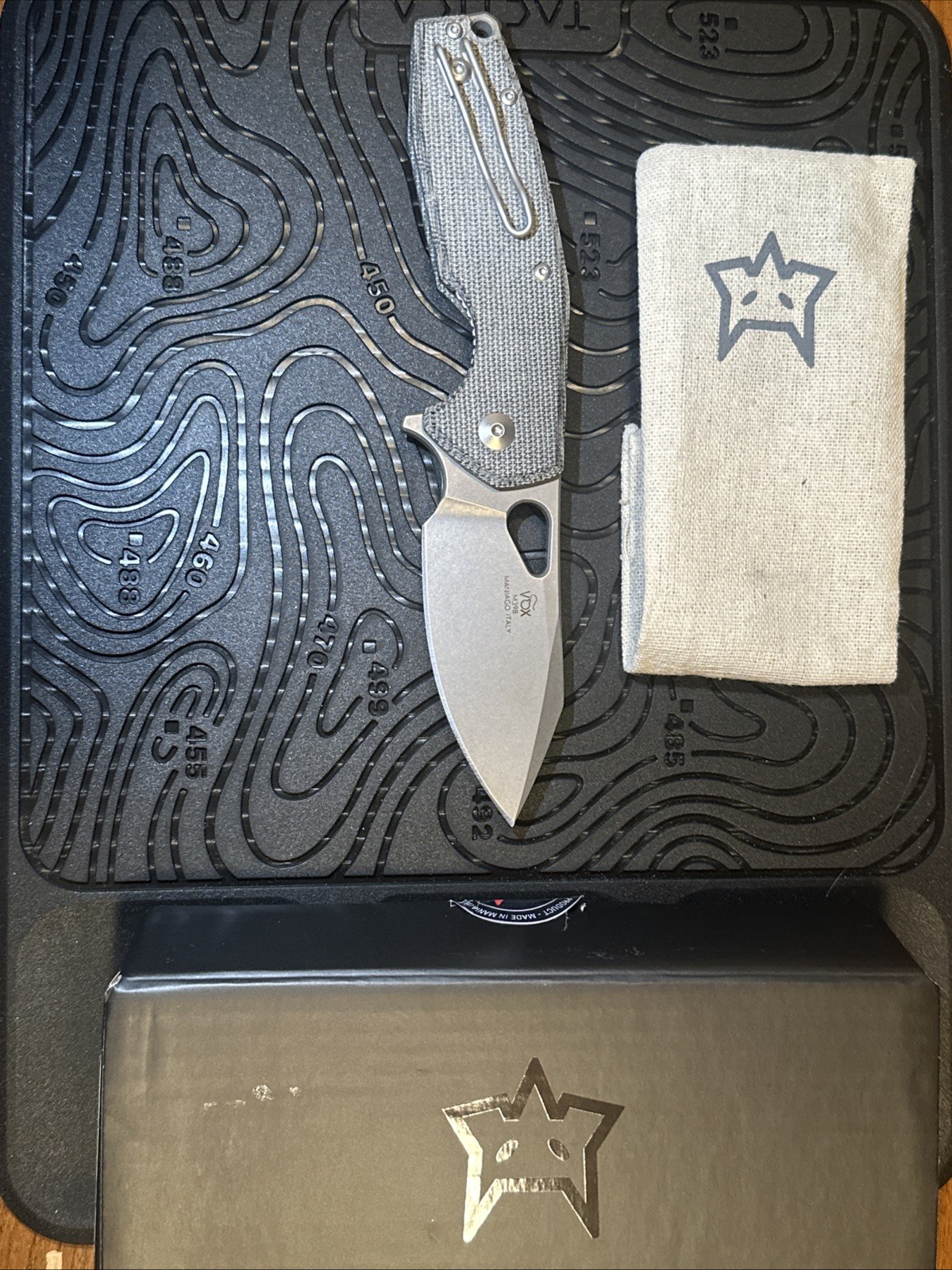 Fox YARU Micarta Knife.