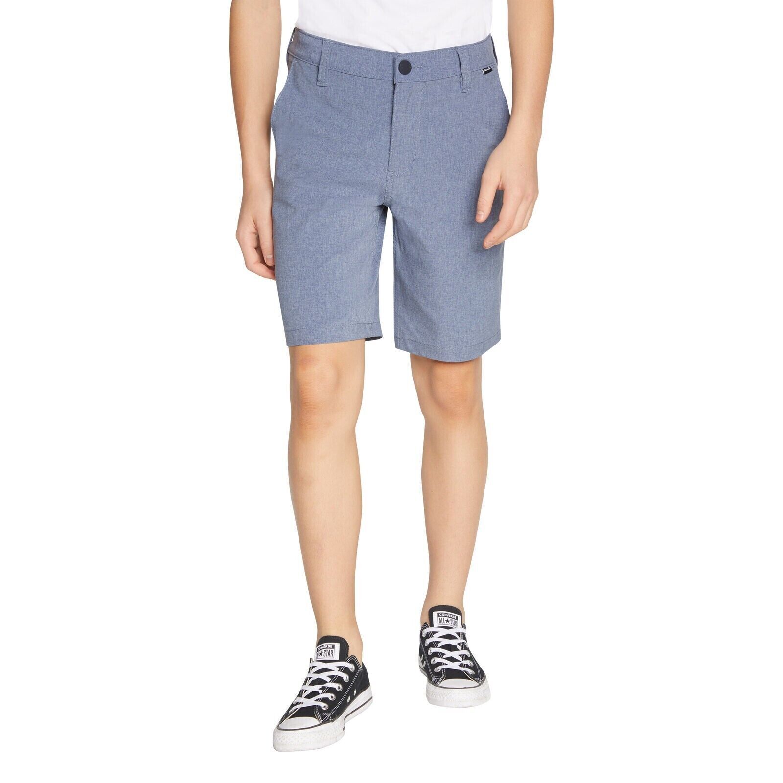 Hurley Youth Boys Hybrid Shorts Straight Fit Stretch Twill School Activewear