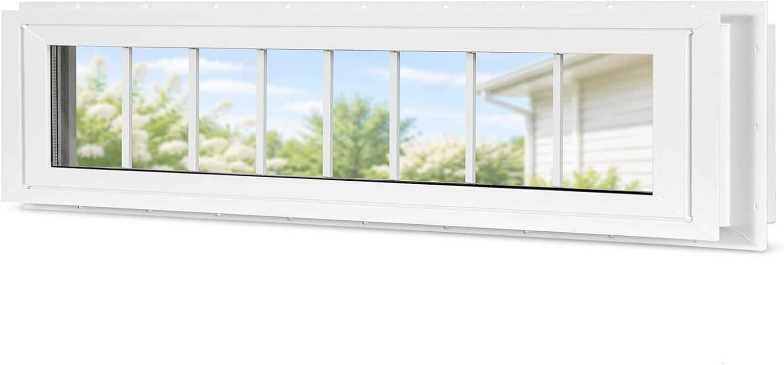 Vinyl Transom Window 12\ Vinyl Transom Window 12\