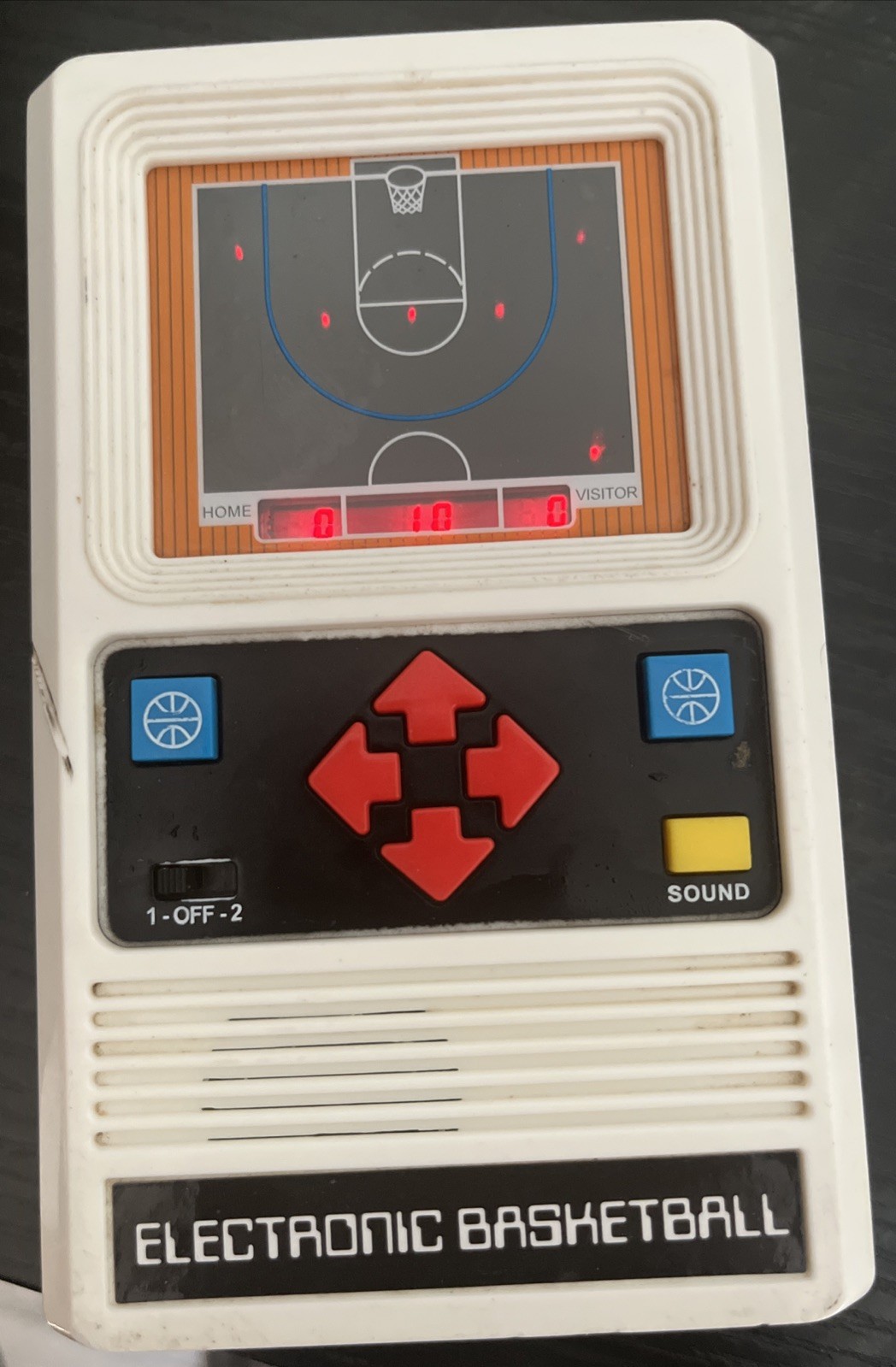 Vintage Mattel Electronic Basketball Handheld Game Tested Working Retro LED Vintage Mattel Electronic Basketball Handheld Game Tested Working Retro LED