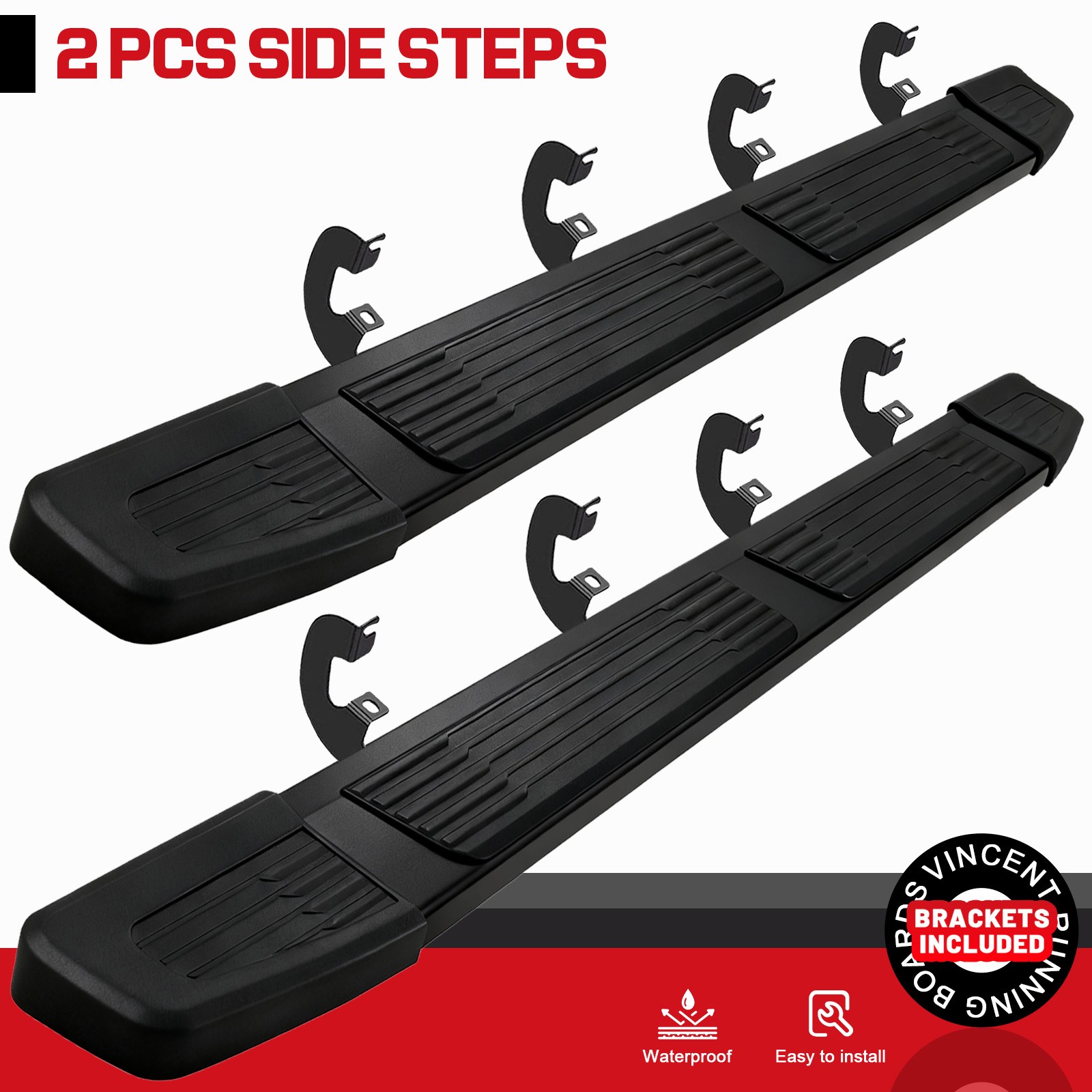 Flat Pedal For 19-26 Silverado/Sierra Crew Cab 6