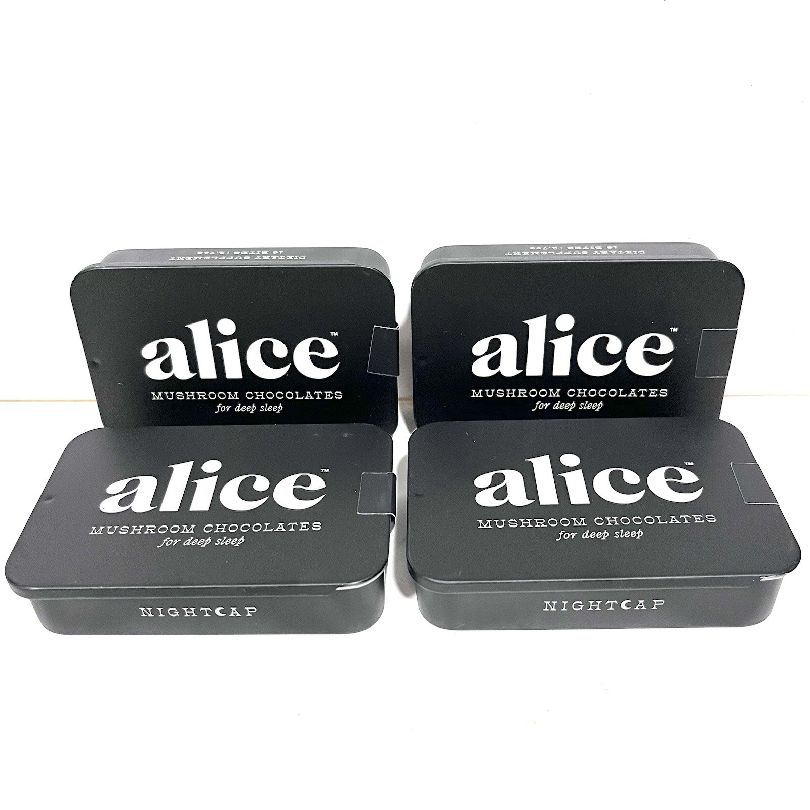 Alice Mushrooms Nightcap Mushroom Chocolates Supports Deep Sleep Lot READ