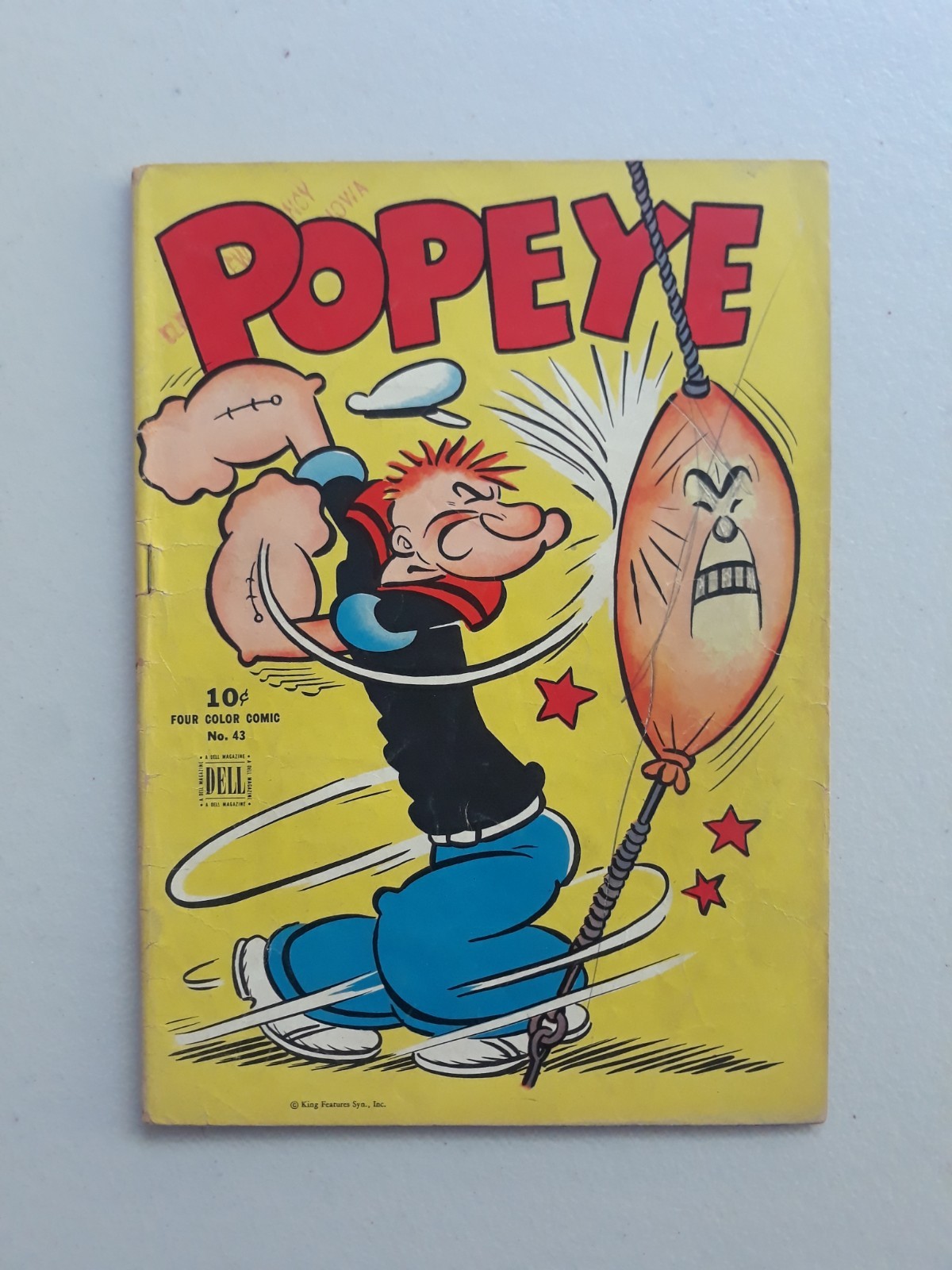 Dell Four Color Comics 43 Popeye 1944 Scarce Dell Four Color Comics 43 Popeye 1944 Scarce