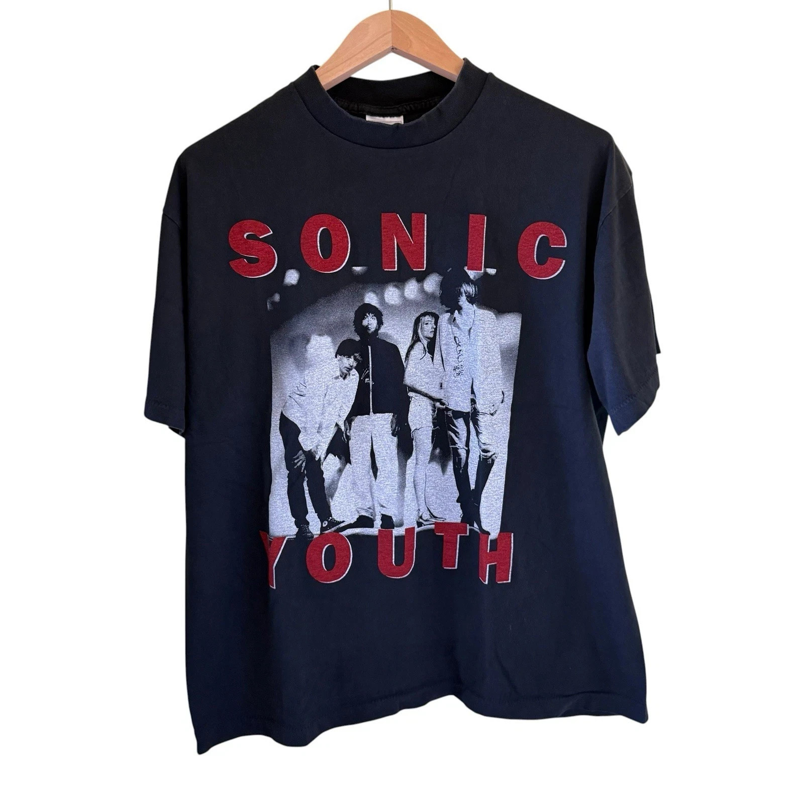 Vintage 1995 Sonic Youth Washing Machine Tour 90s Band Unisex T-shirt