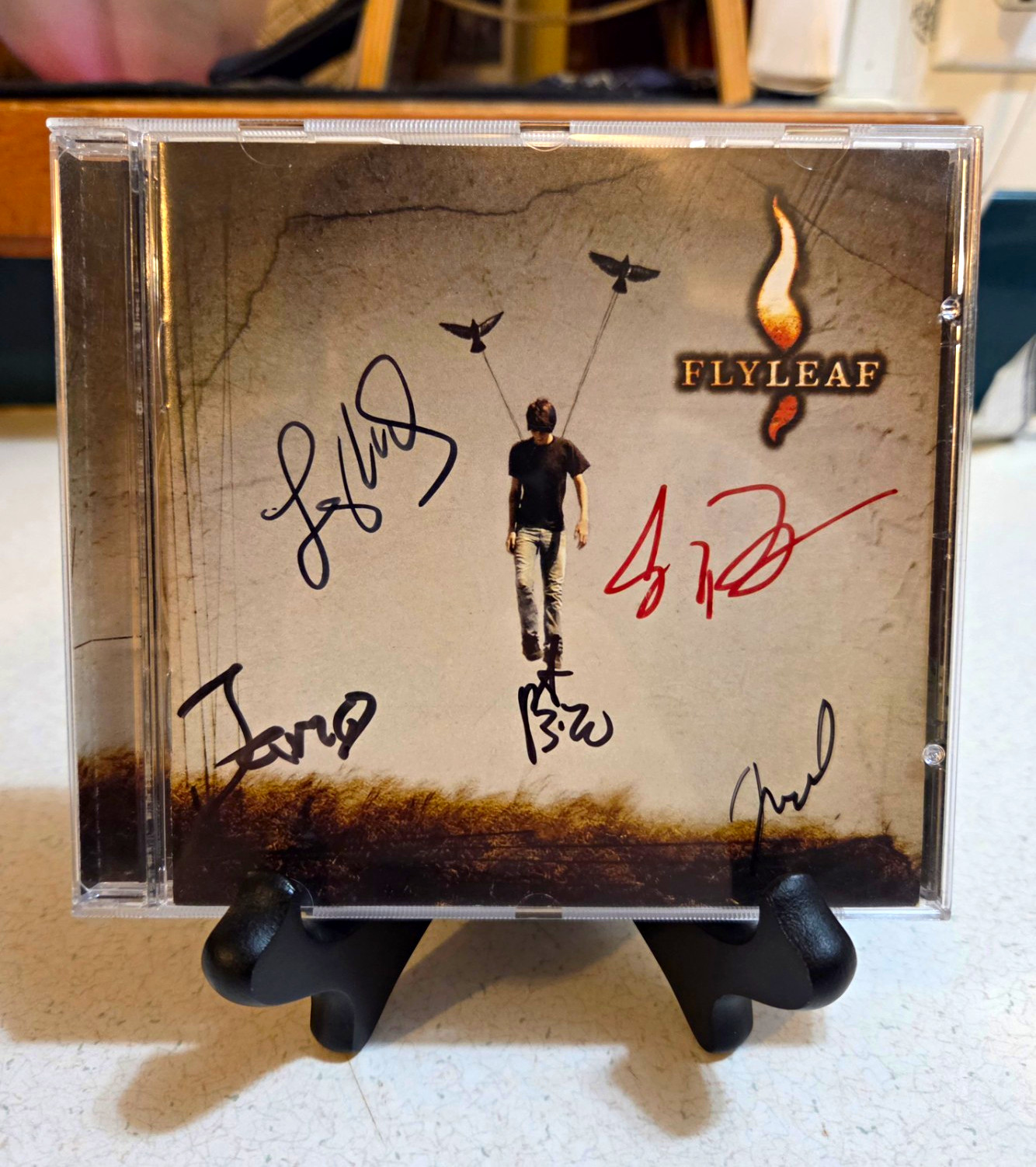 Flyleaf Self-Titled CD Autographed By Entire Band