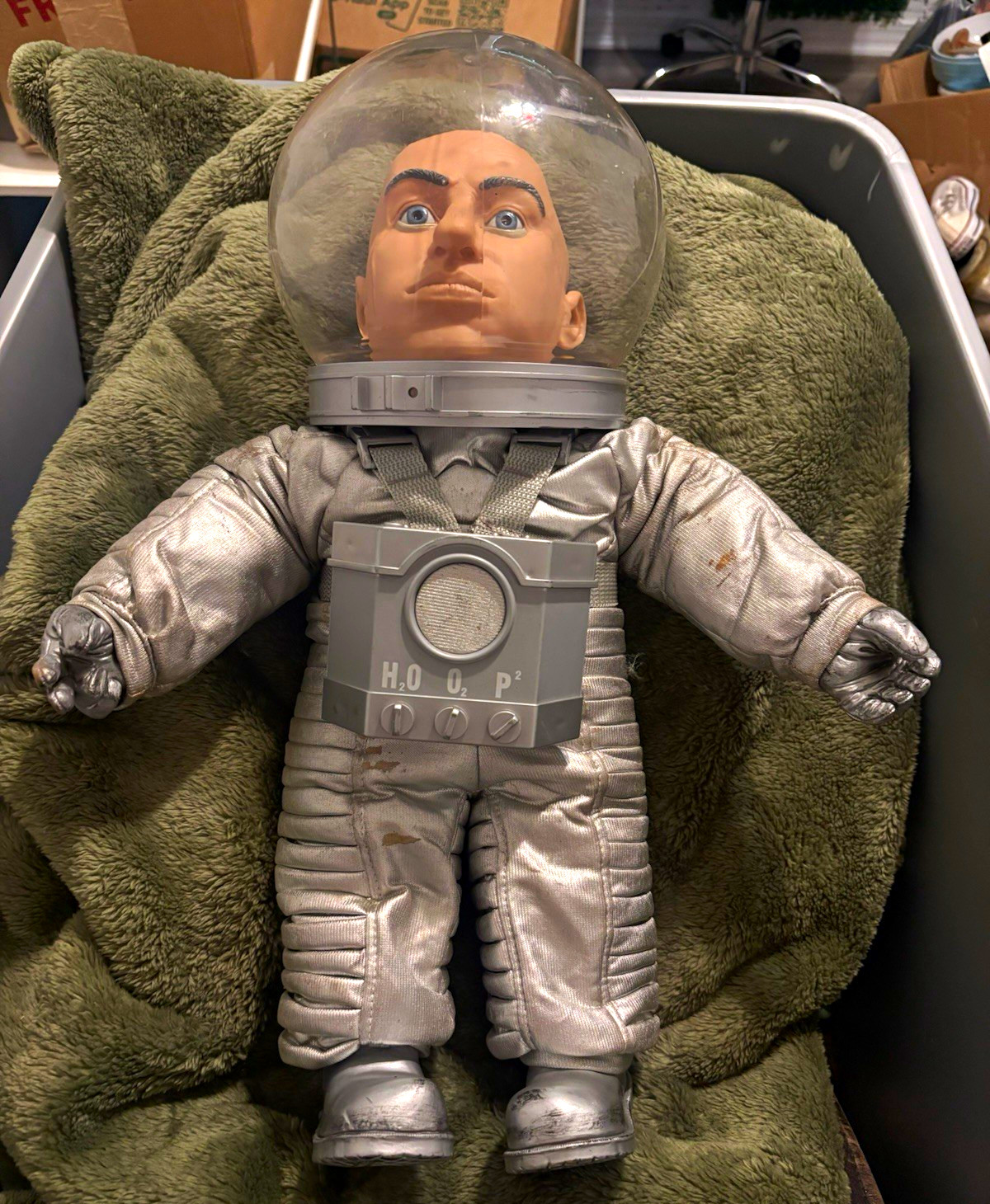 McFarlane Austin Powers 18” MOON MISSION Mini Me Talking Doll Tested And WORKS McFarlane Austin Powers 18” MOON MISSION Mini Me Talking Doll Tested And WORKS