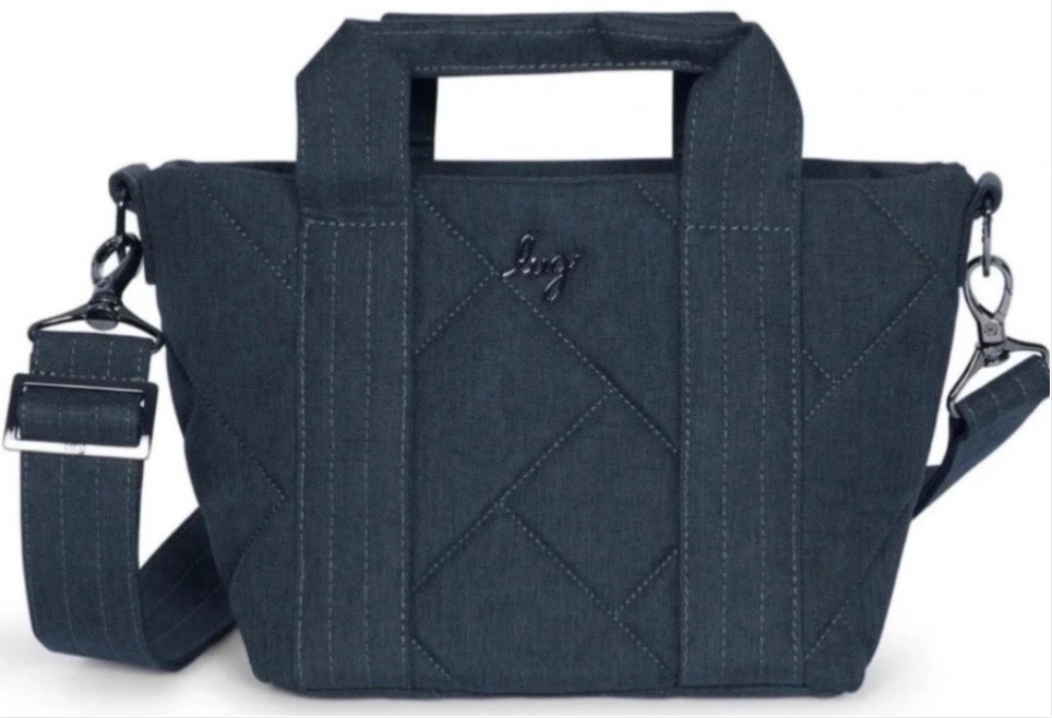 Lug HEATHER INDIGO Dory Mini Crossbody Tote - NWT - Retail $65
