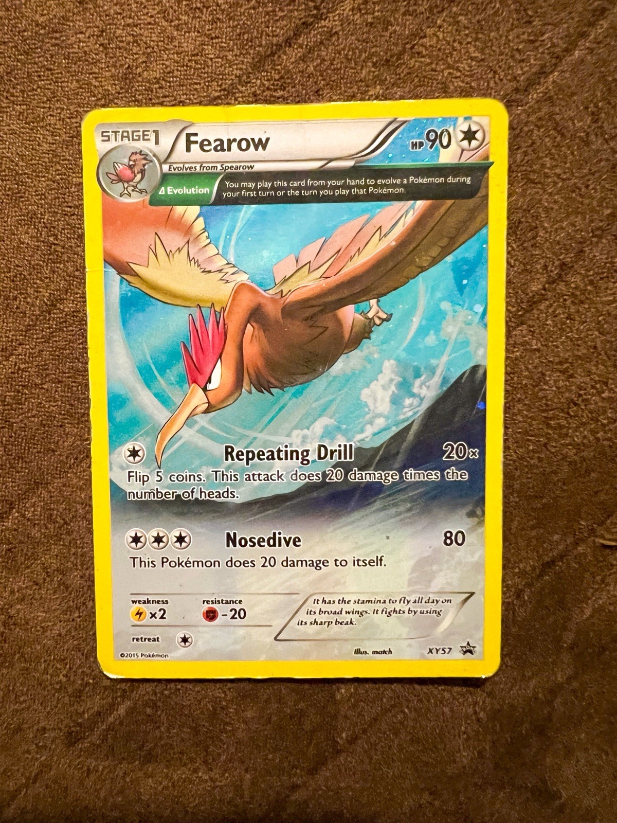 Fearow XY57 XY Promos 2013 Fearow XY57 XY Promos 2013