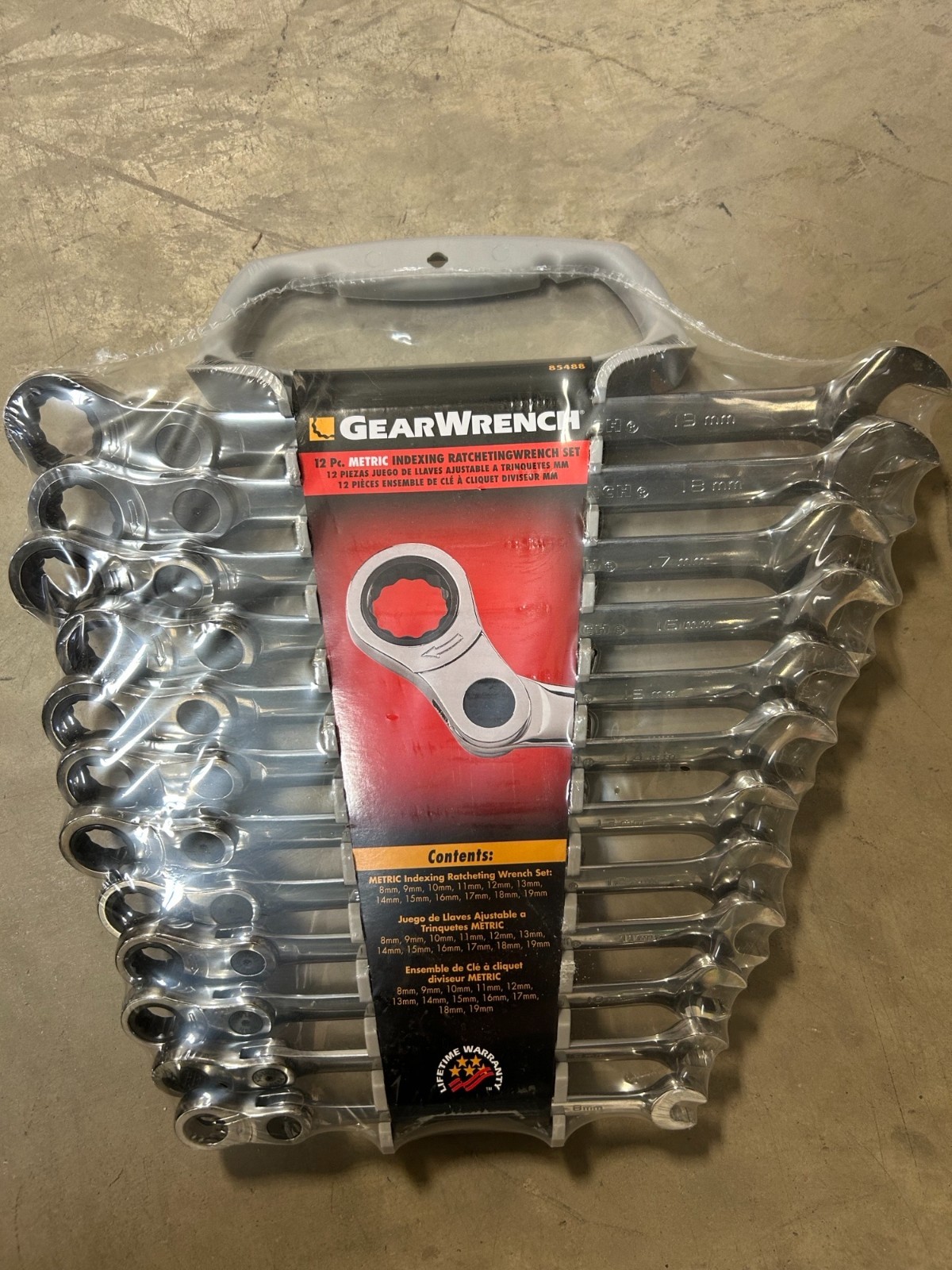 Gearwrench 12 pc. Indexing Ratcheting Wrench Set 85488 Gearwrench 12 pc. Indexing Ratcheting Wrench Set 85488