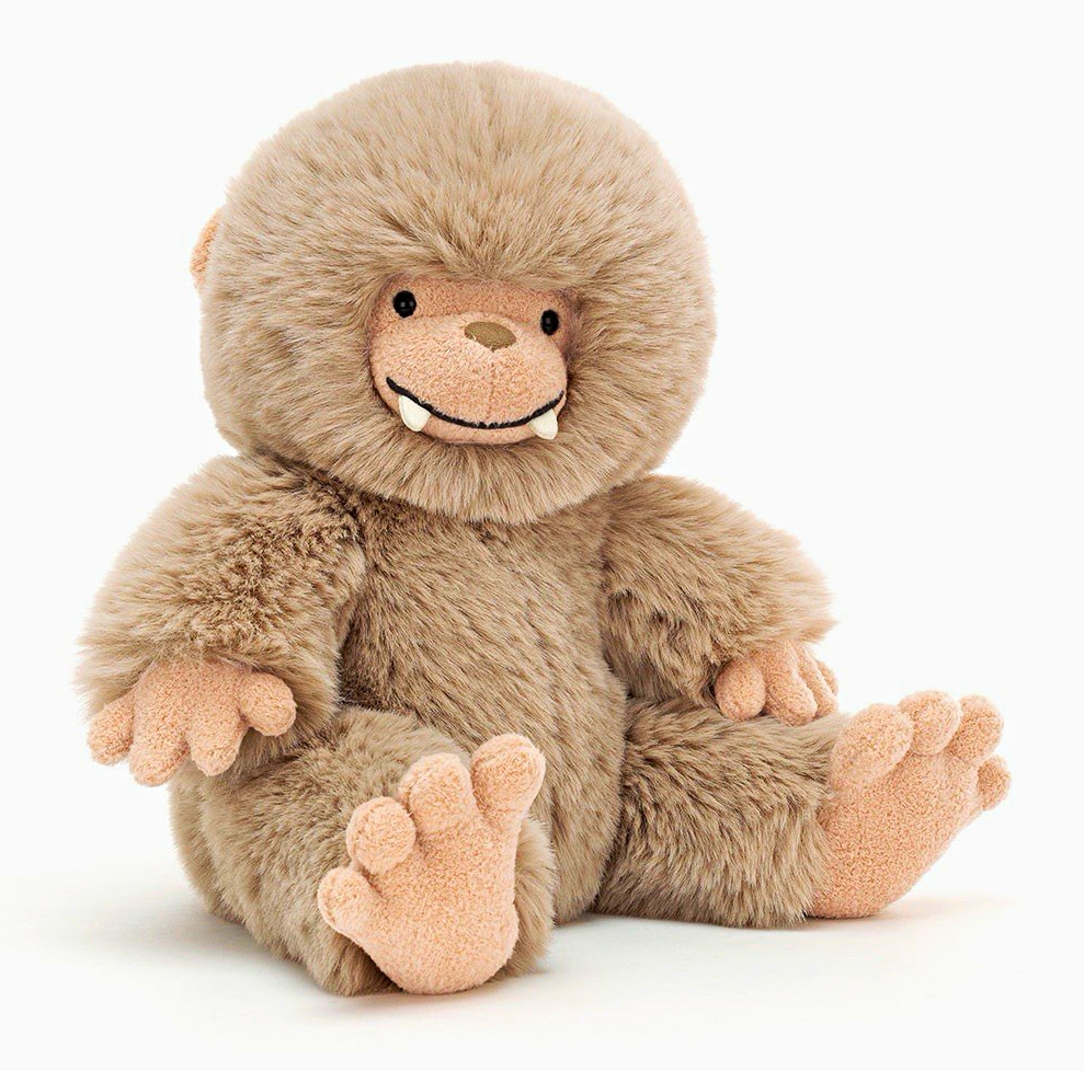 Jellycat Bo Bigfoot Small Plush Stuffed Animal 2022