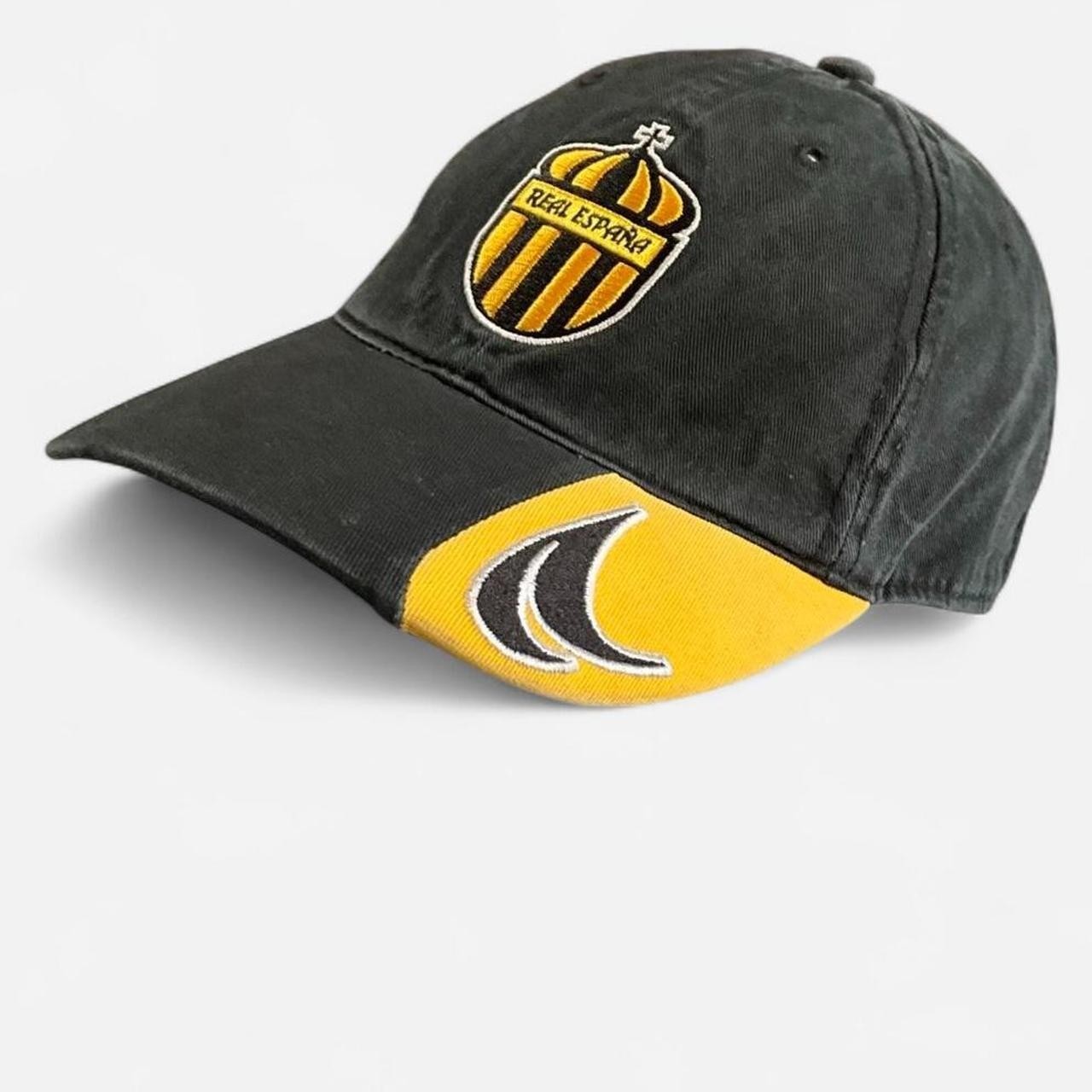 VTG Kaiser Real España Black Gold Honduras Football Adjustable Soccer Hat