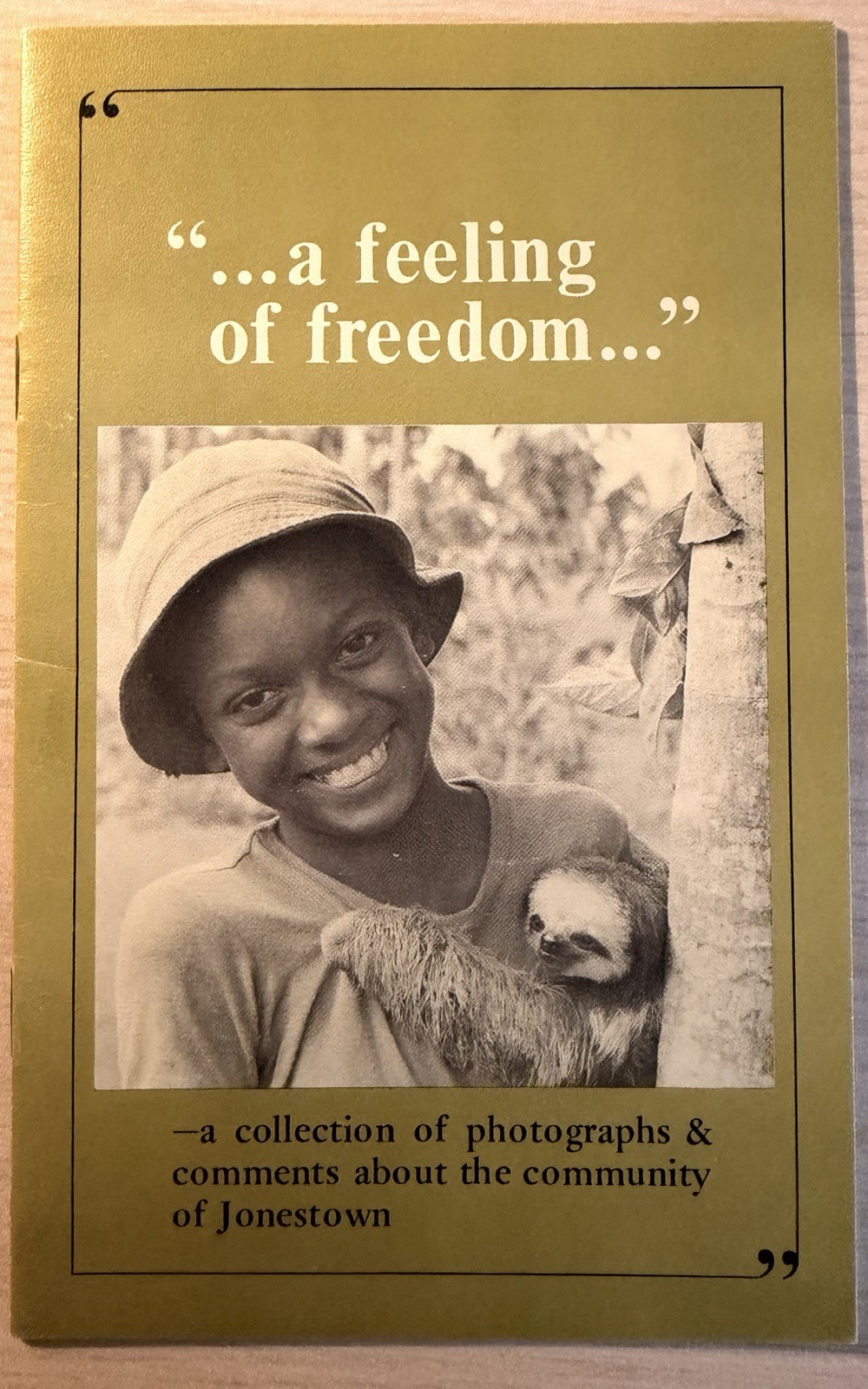 Very Rare 1977 Peoples Temple Community Booklet. Jim Jones Propaganda Guyana. Very Rare 1977 Peoples Temple Community Booklet. Jim Jones Propaganda Guyana.