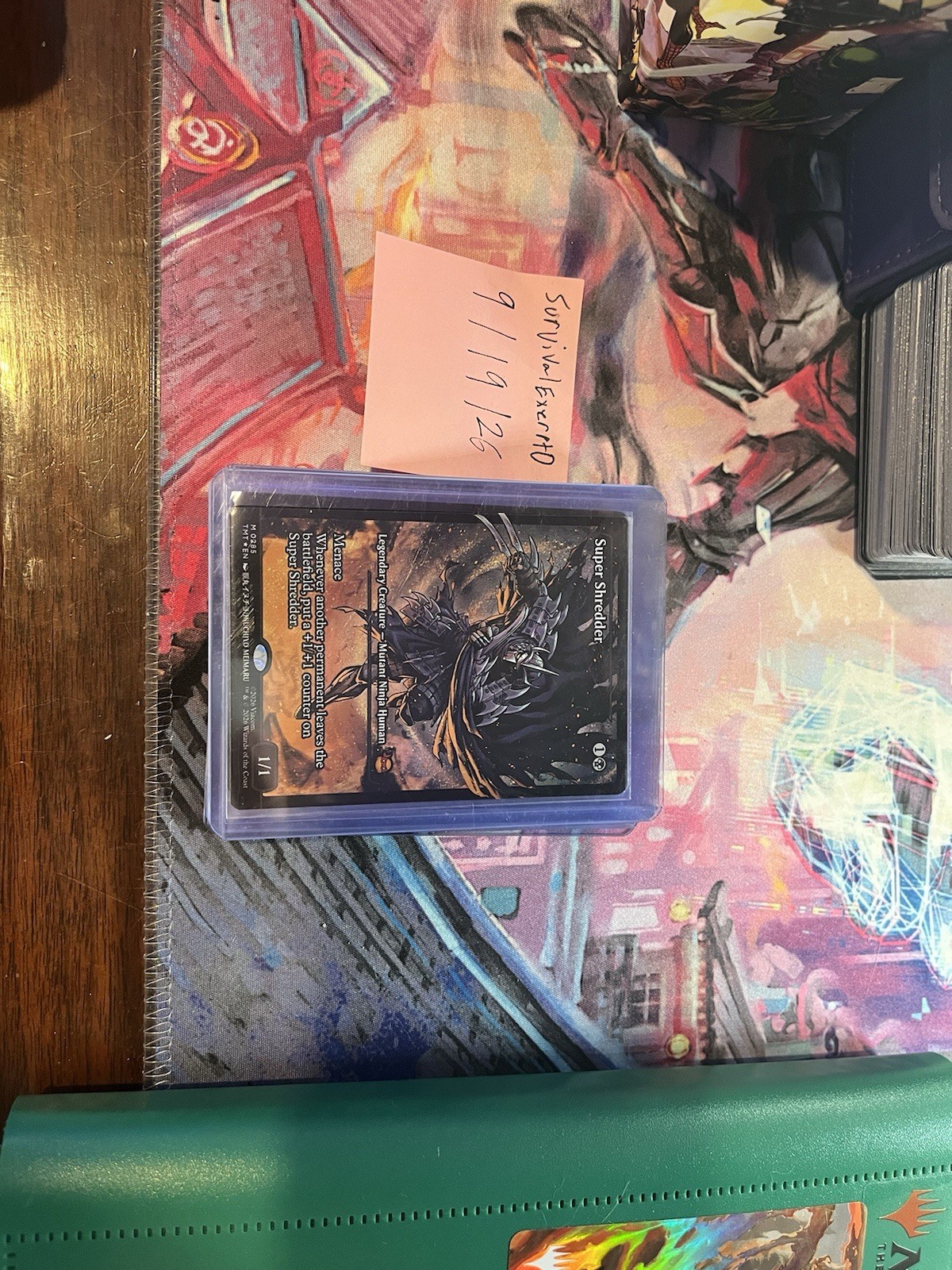 Super Shredder (Showcase) - MTG Teenage Mutant Ninja Turtles Foil TMT 285 Super Shredder (Showcase) - MTG Teenage Mutant Ninja Turtles Foil TMT 285