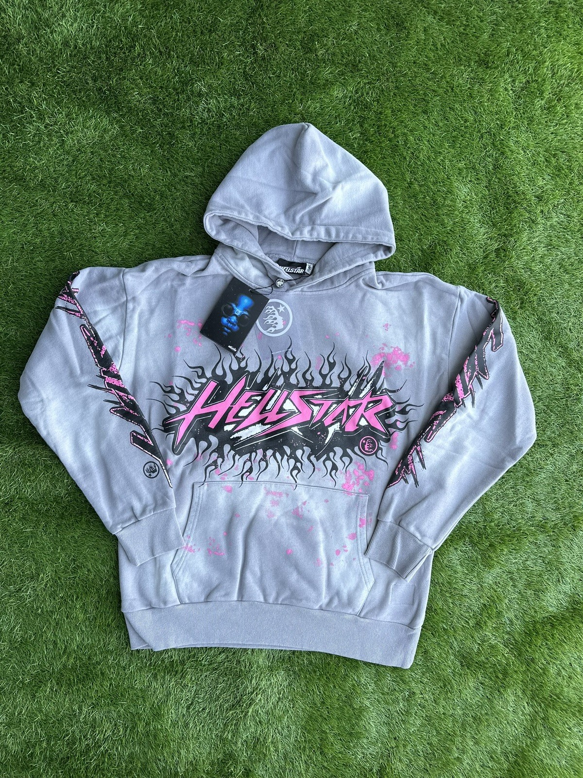 *BRAND NEW* Hellstar “Gray”  Hoodie - Ready To Ship🚚💨 (Size S)