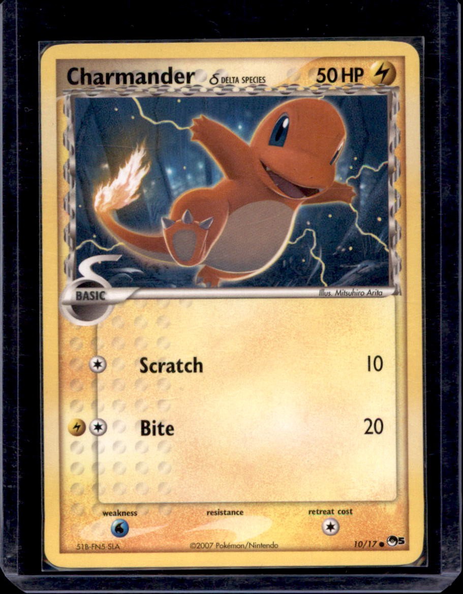 Charmander 10/17 Common POP Series 5 Pokemon Lightly Played