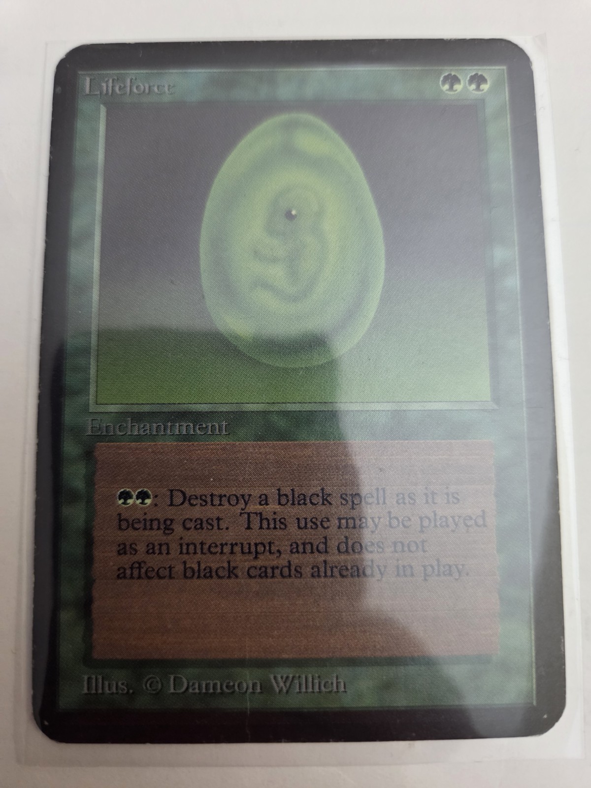 mtg, Lifeforce Alpha Edition Regular HP mtg, Lifeforce Alpha Edition Regular HP