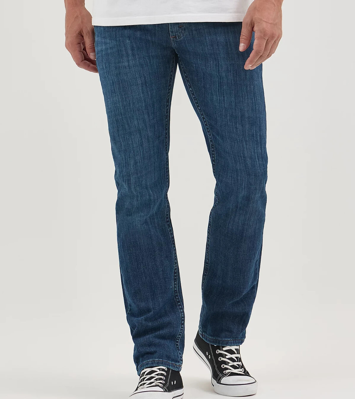 NWT Lee Mens Legendary Slim Fit Straight Leg Mid Rise Stretch Denim Jeans Lennox