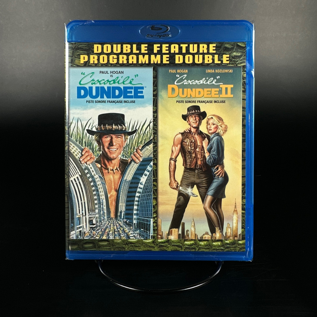 Crocodile Dundee 1 & 2 Collection (Blu-ray) Paul Hogan **NEW/SEALED** 