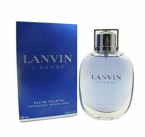 LANVIN L\'HOMME 3.4 oz EDT eau de toilette Spray Men\'s Cologne 100 ml New NIB
