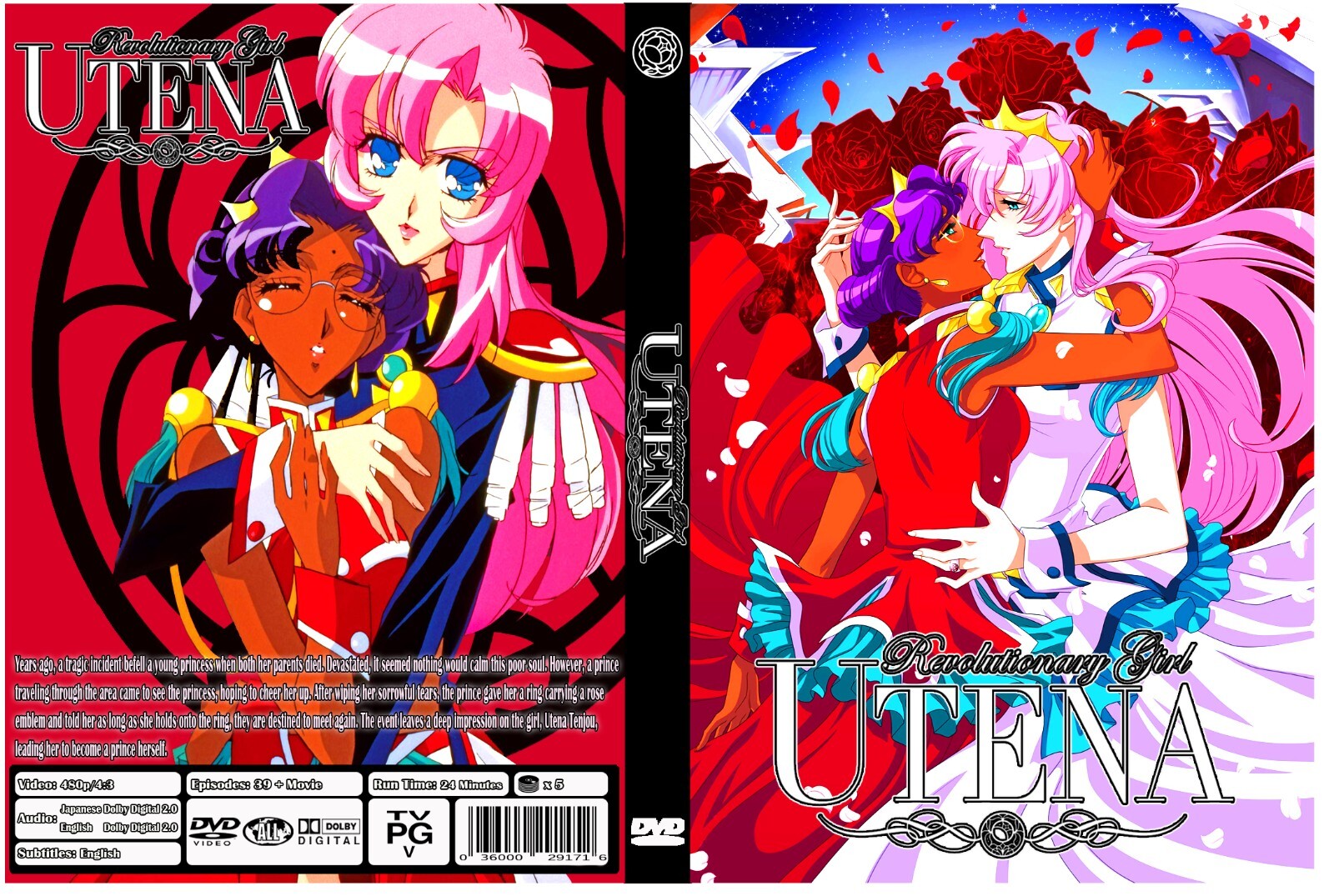 Revolutionary Girl Utena Anime Series + Movie Dual Audio English/Japanese Revolutionary Girl Utena Anime Series + Movie Dual Audio English/Japanese