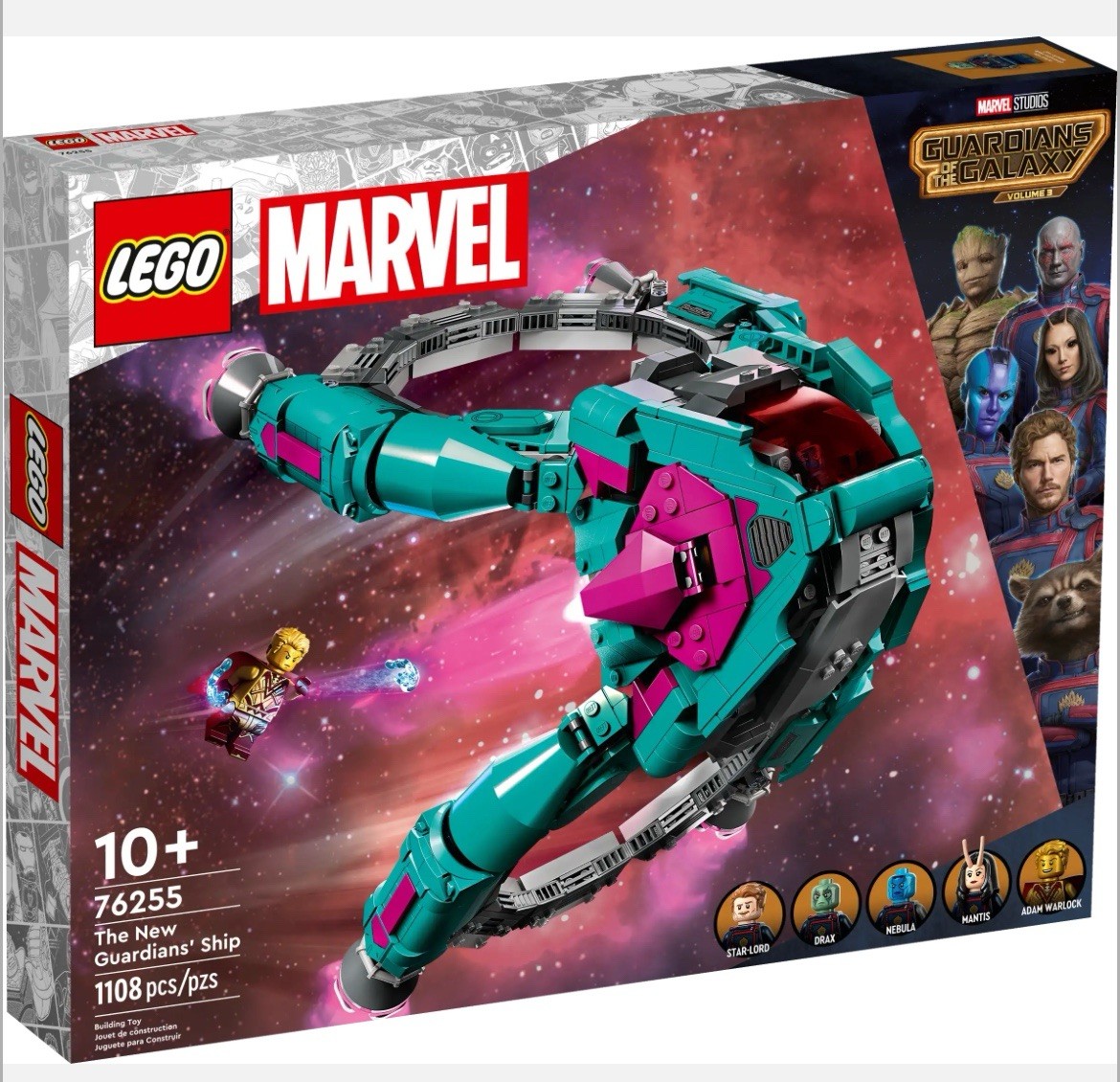 LEGO Marvel:The New Guardians\' Ship (76255) 1108Pcs Retired | Sealed | Brand NEW