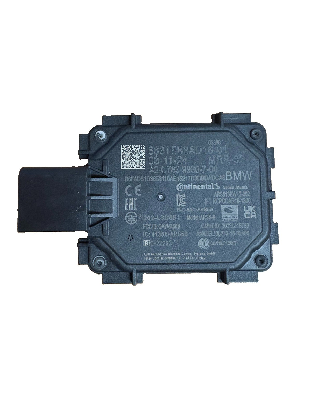 OEM | 2022-2025 BMW Cruise Control Module 66315B3AD16-01 OEM | 2022-2025 BMW Cruise Control Module 66315B3AD16-01