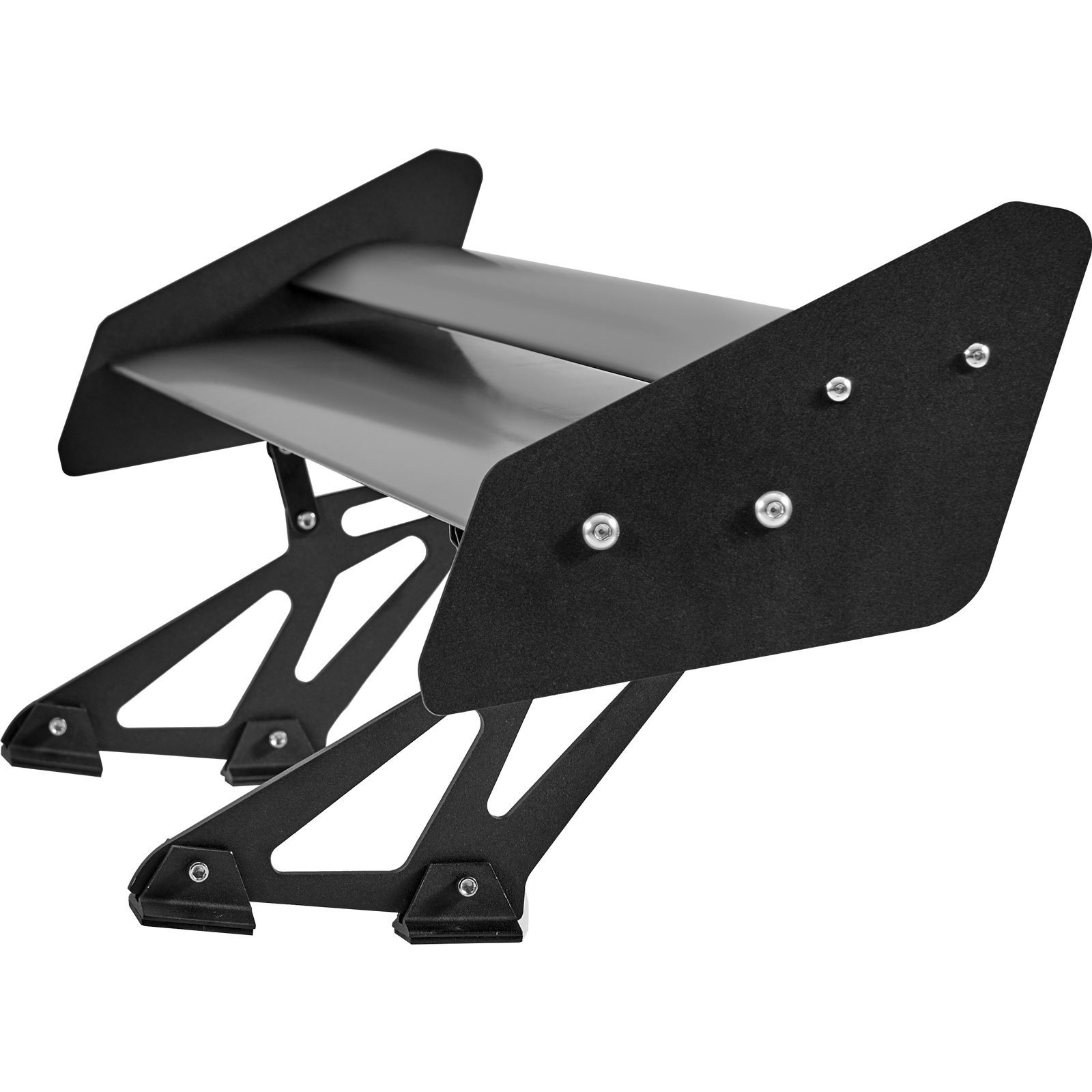 53.1″ Universal Rear Trunk Spoiler GT Wing Double Deck Adjustable Car Racing